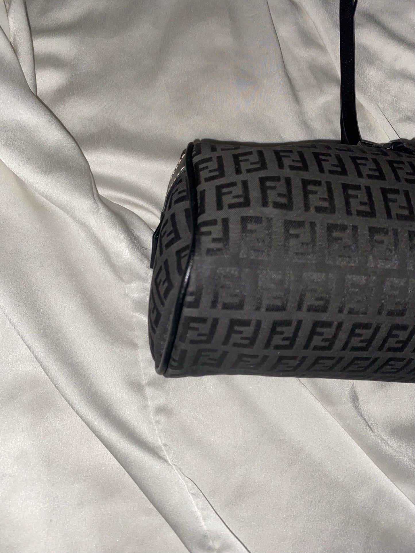 Fendi bassotto monogram zucchino black
