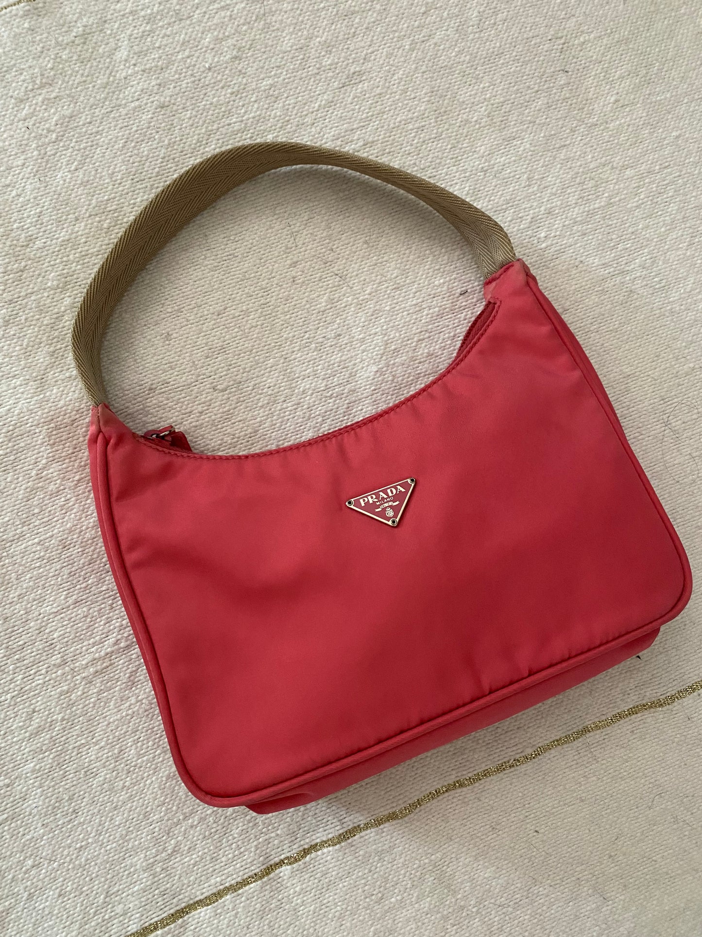 Prada hobo 2000 Barbie pink