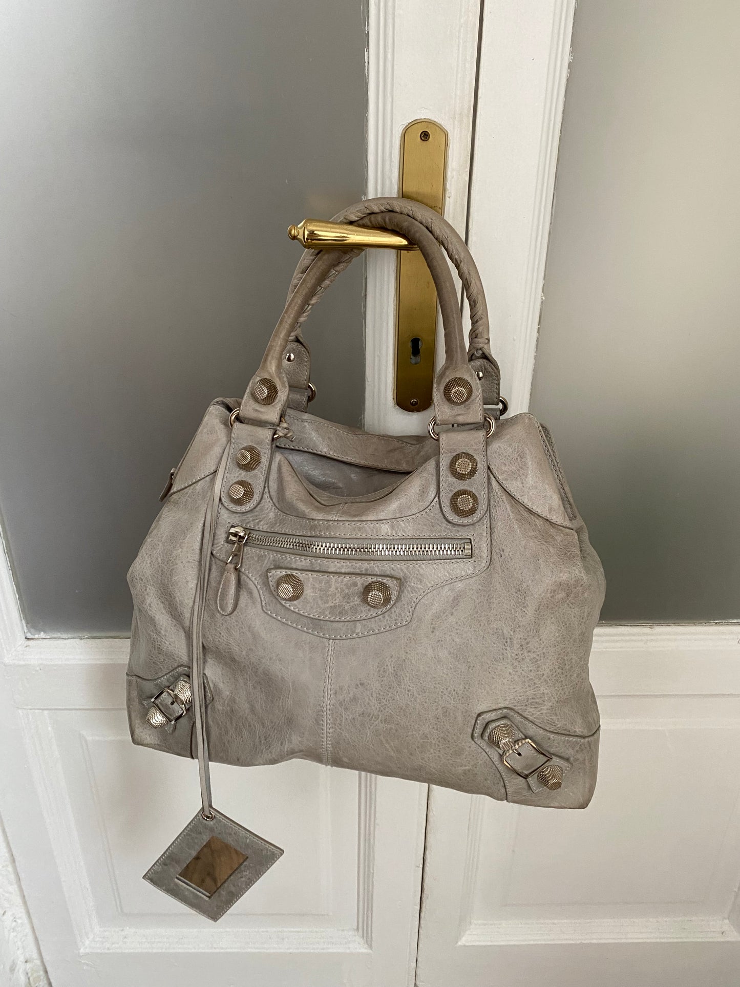 Balenciaga the brief grey