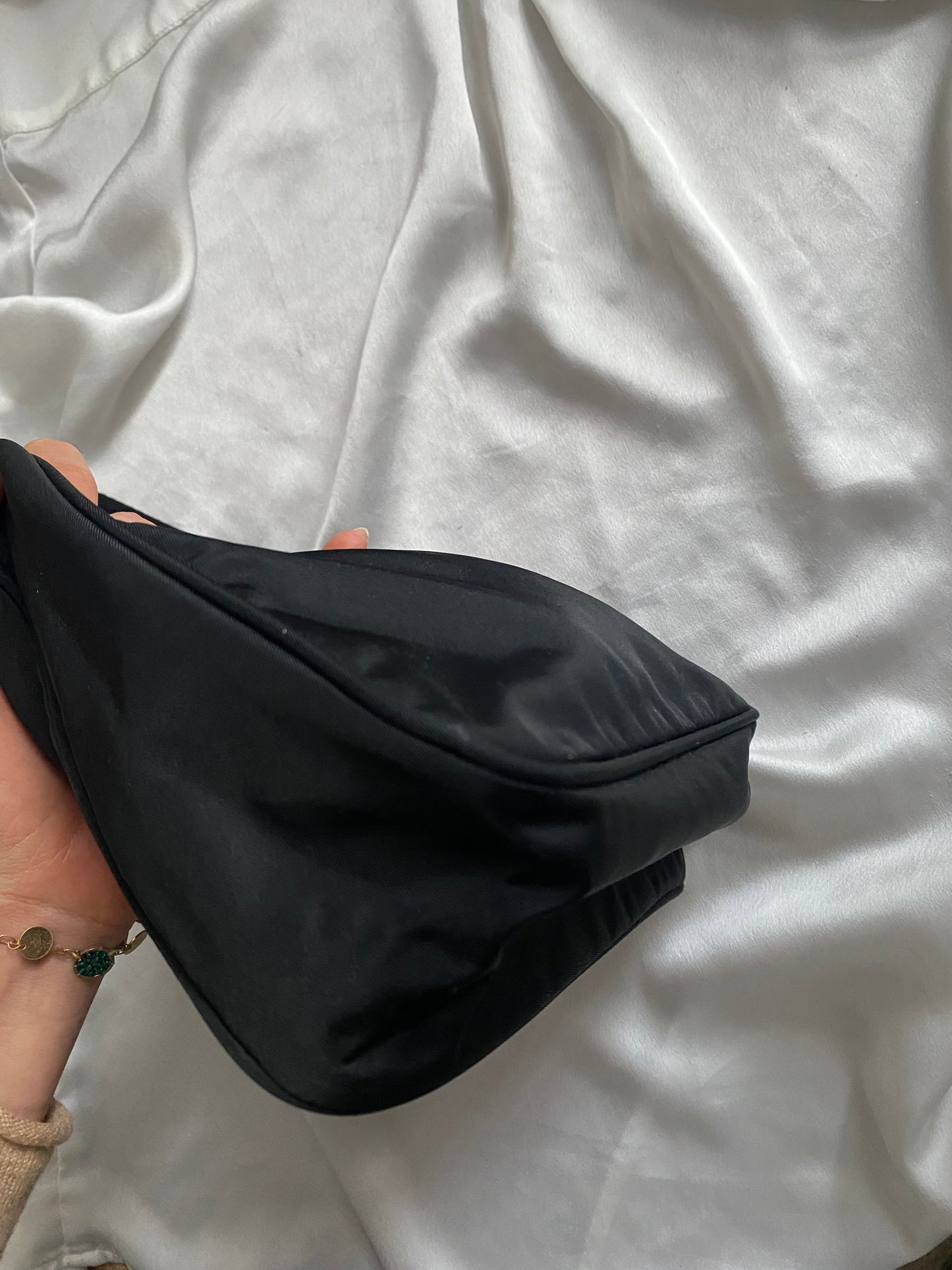 Prada mini hobo black con dustbag