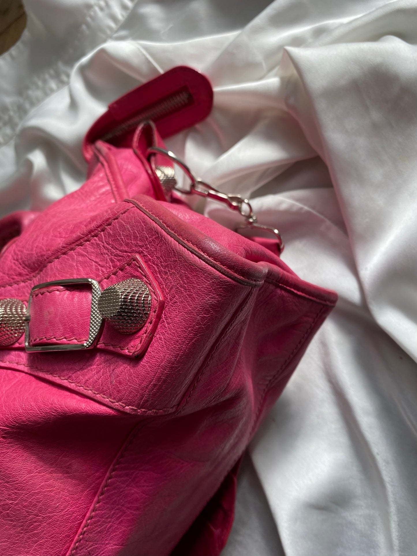 Balenciaga classic city rosa sorbet