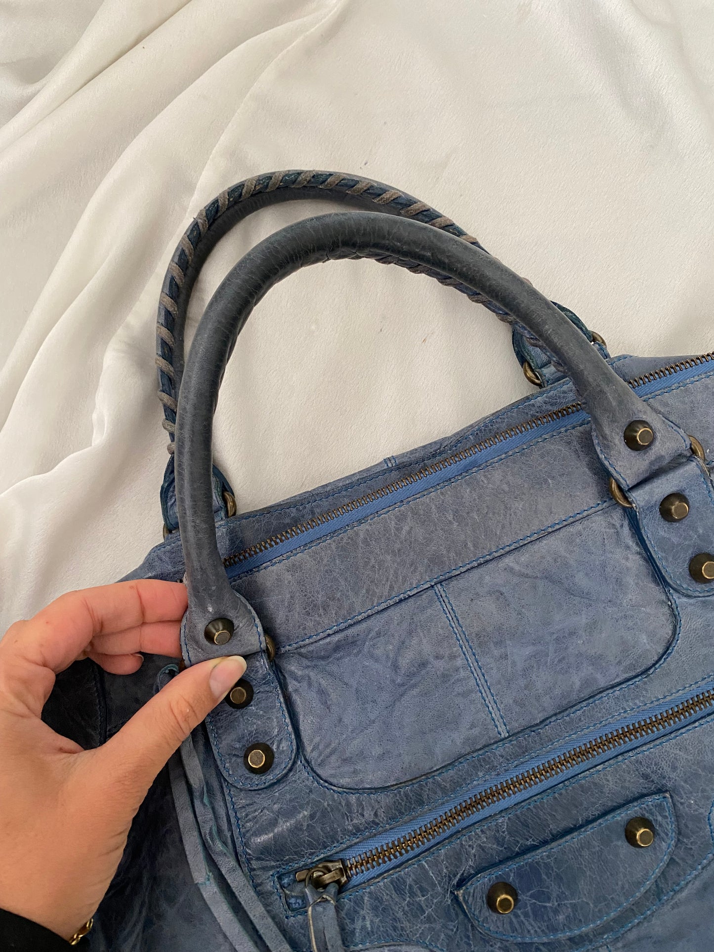 Balenciaga Work cornflower s/s 2006 giant classic hw