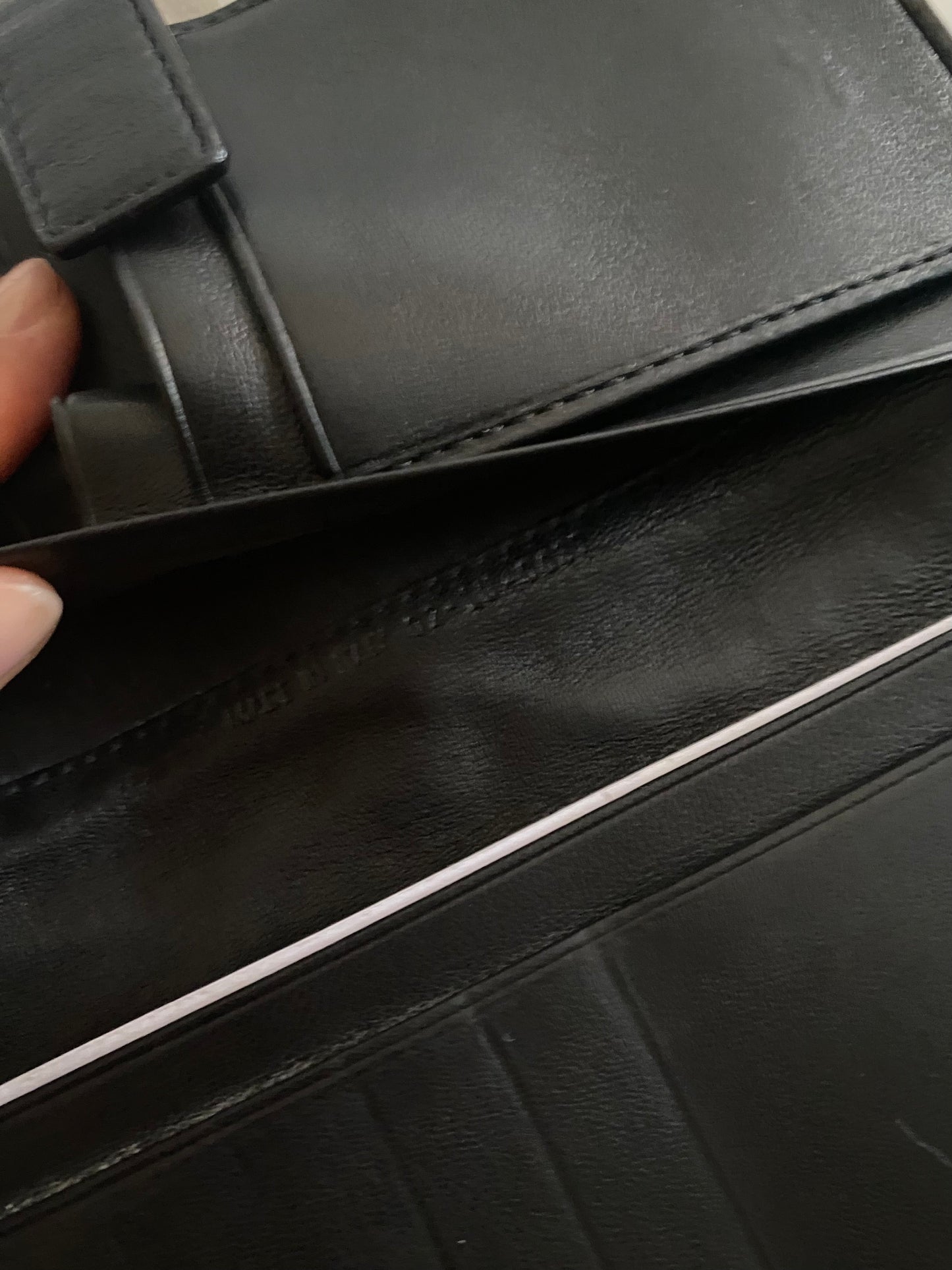 Dior pochette dragonne cannage