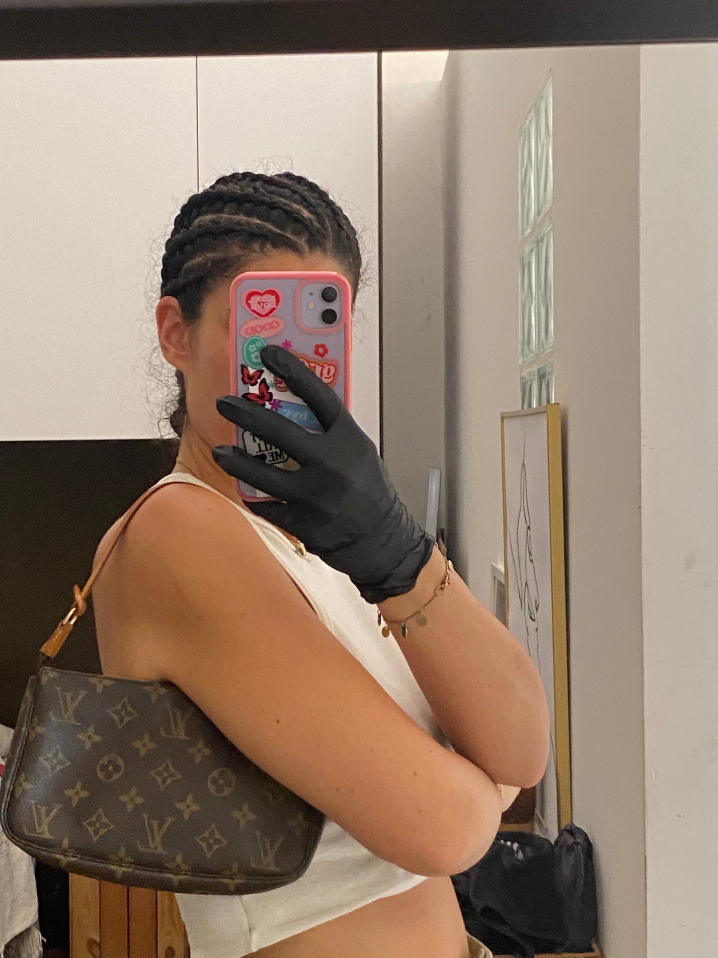 Louis Vuitton pochette accessoire classic monogram