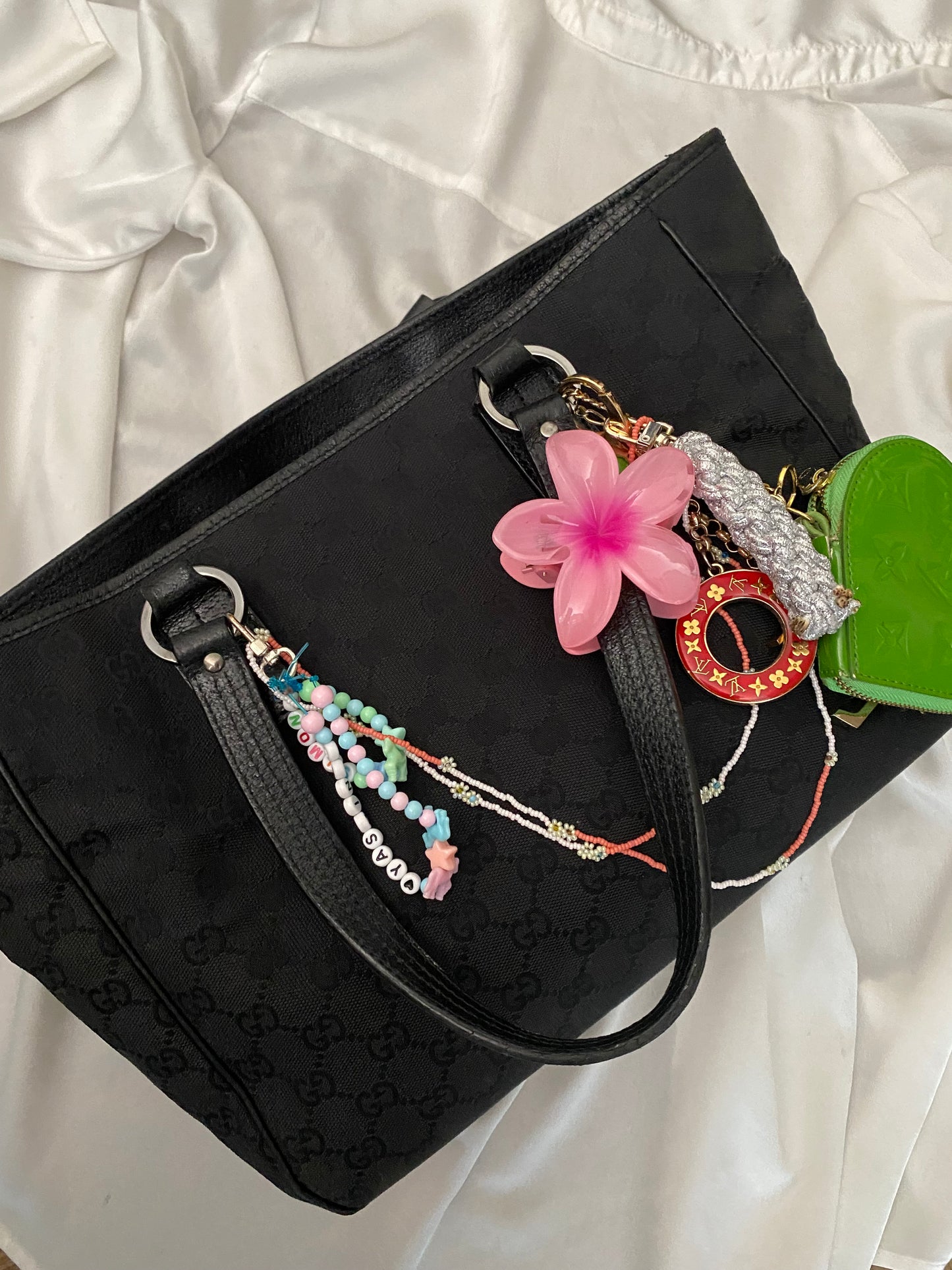 Gucci tote bag monogram nero