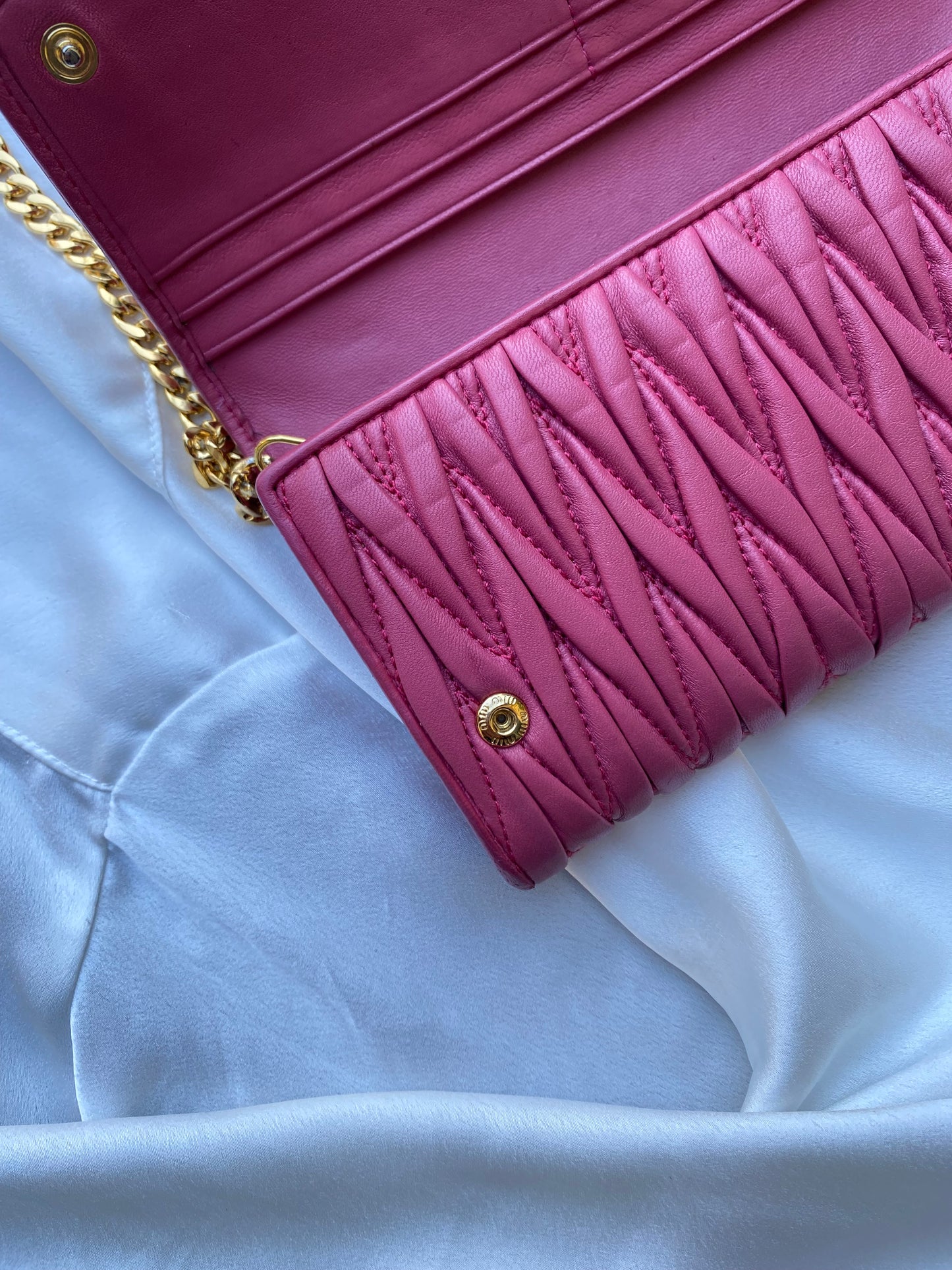 Miu miu pochette peonia
