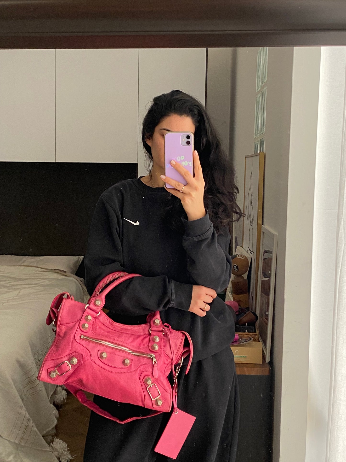 Balenciaga classic city rosa sorbet