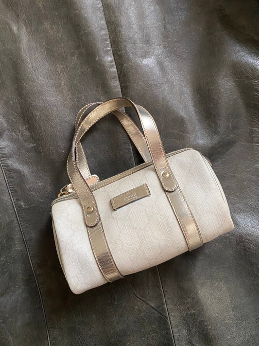 Gucci mini boston supreme joy argento