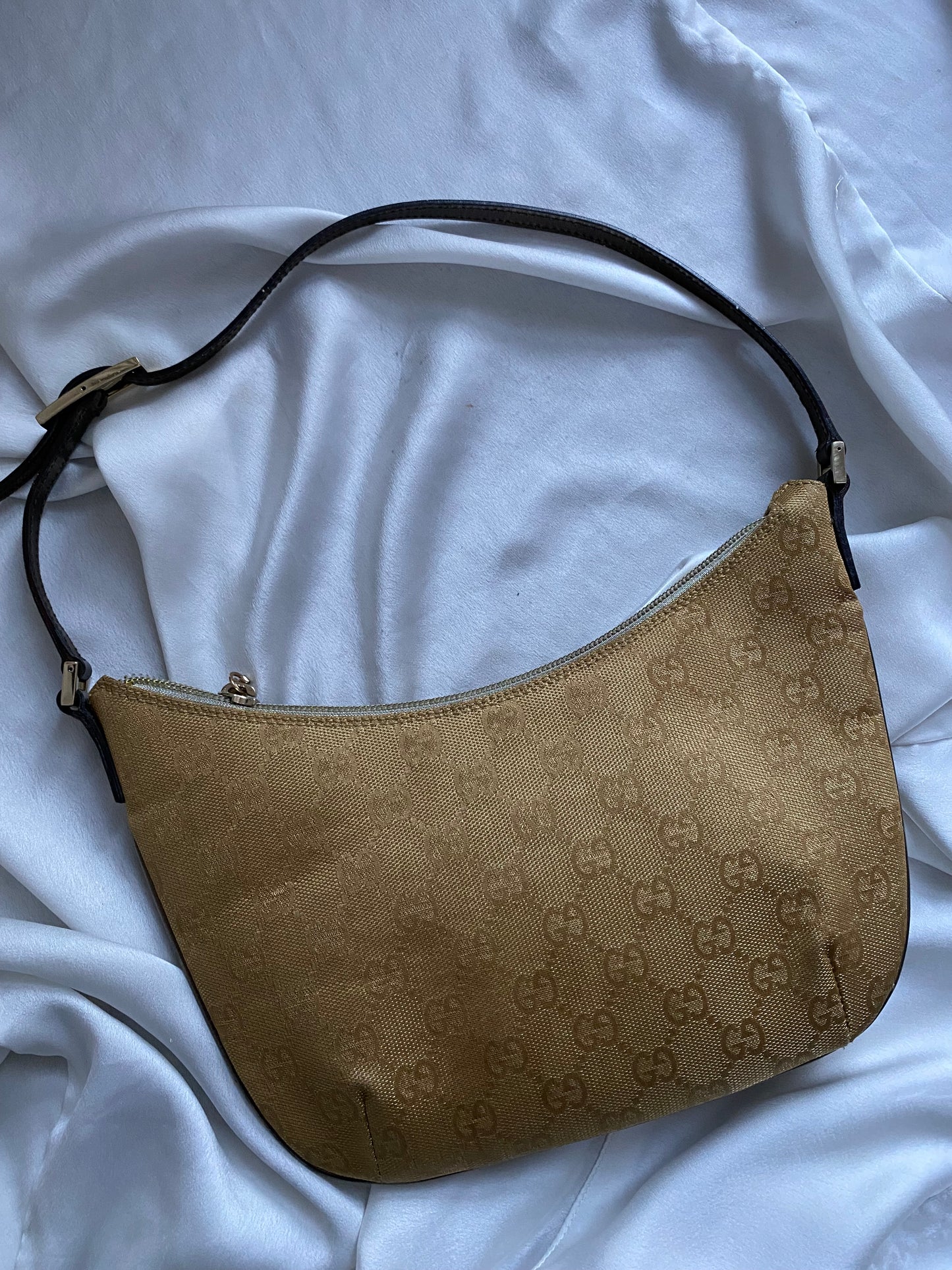 Gucci half moon gold