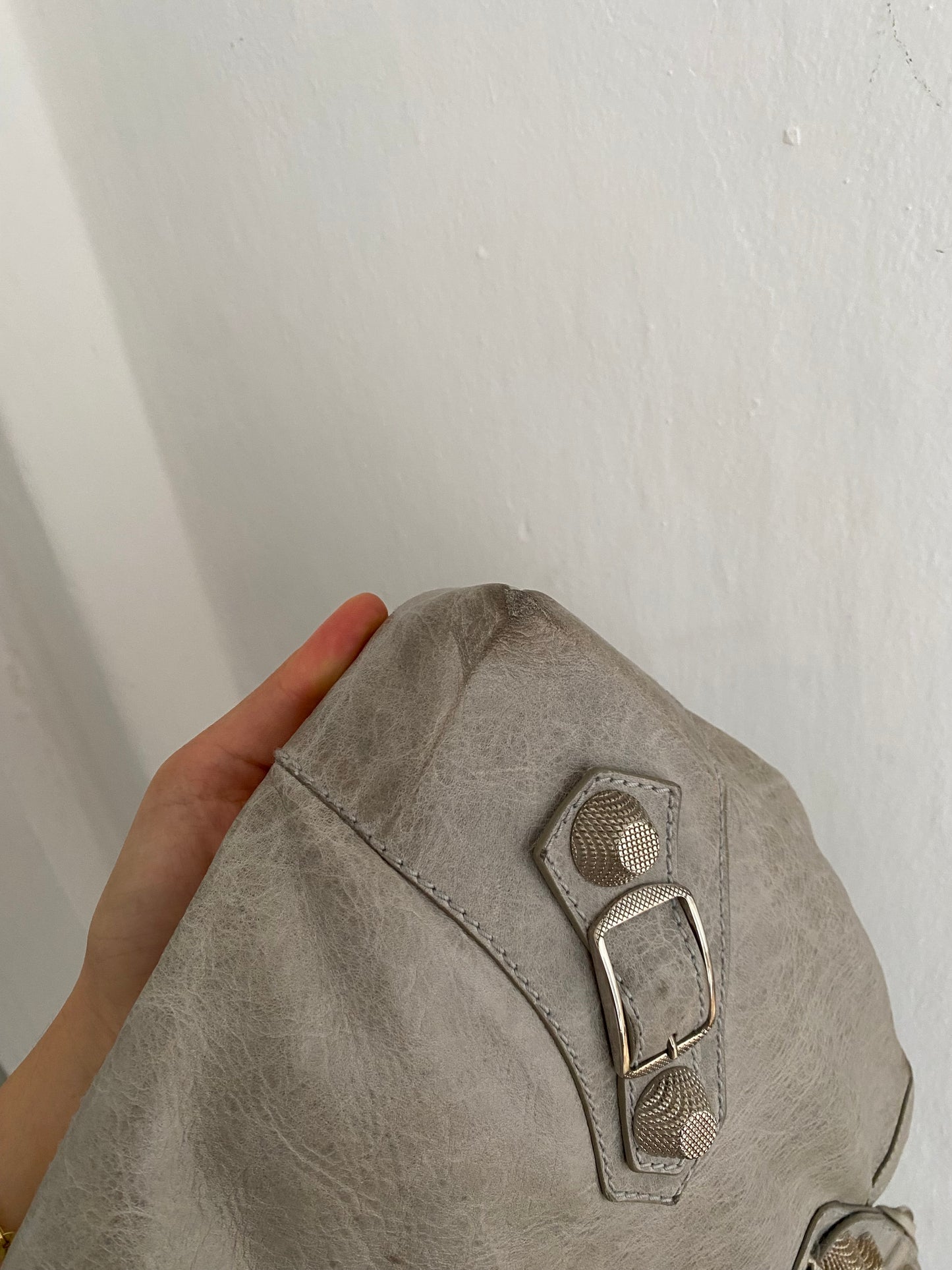 Balenciaga the brief grey