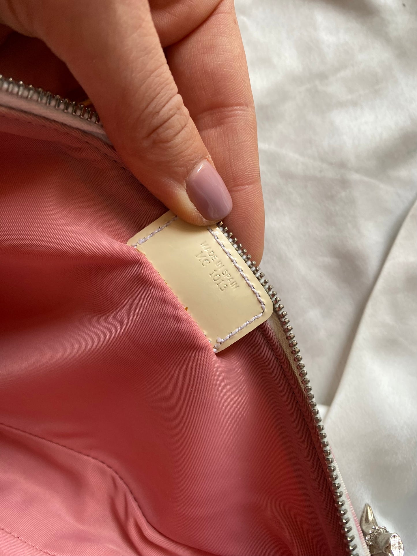 Dior mini saddle monogram rosa