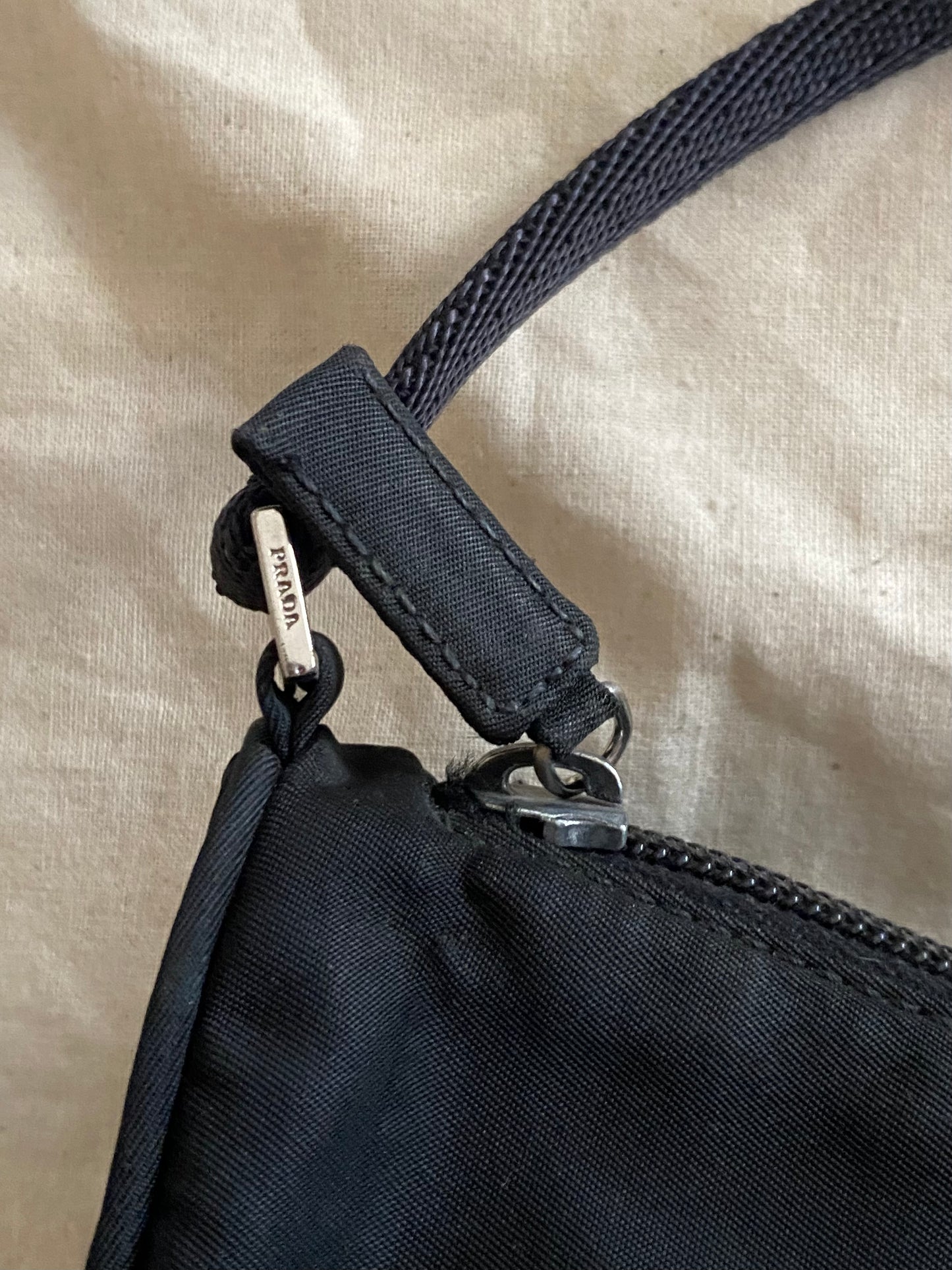 Prada hobo 2002 black