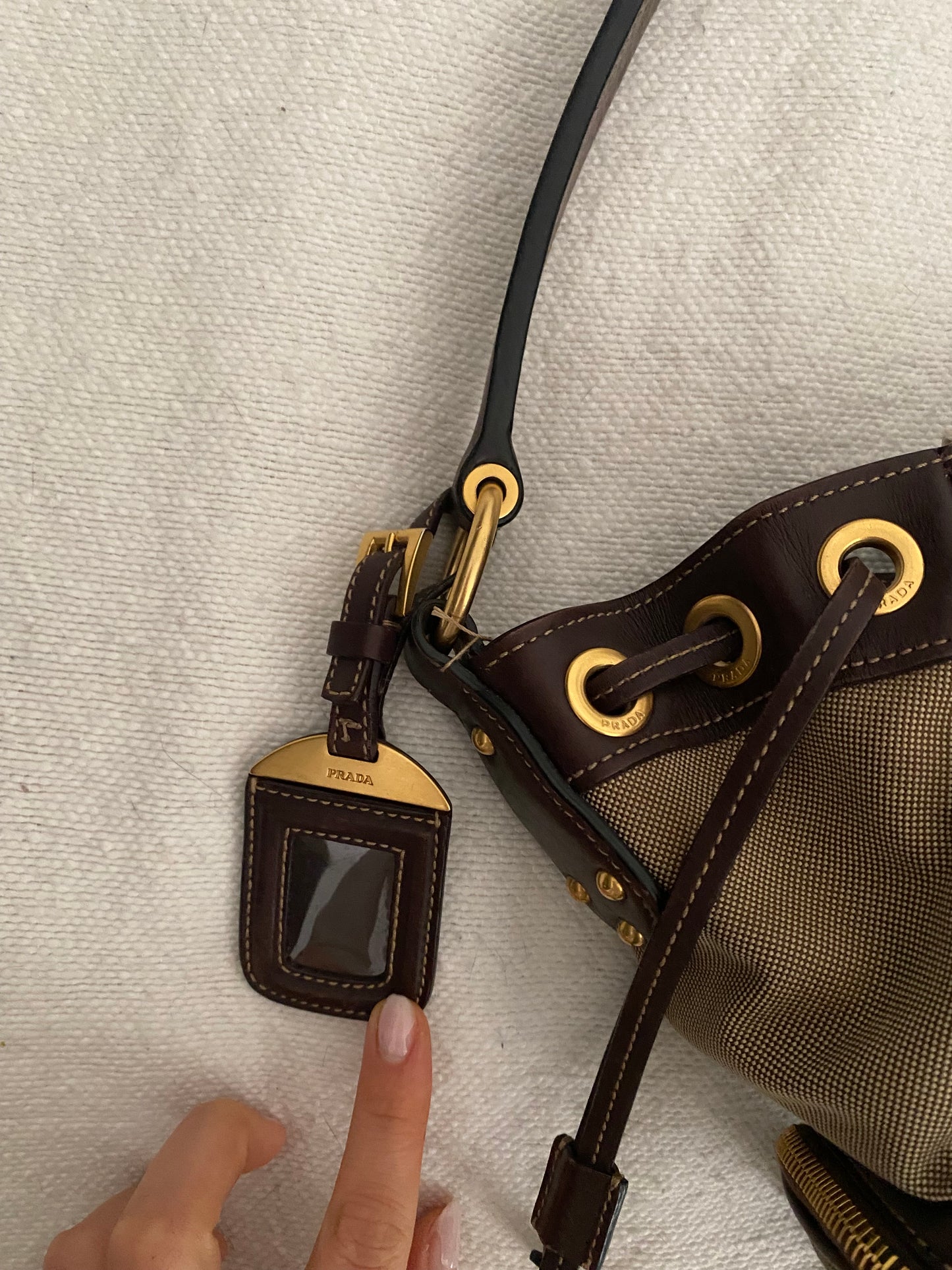 Prada hobo pocket