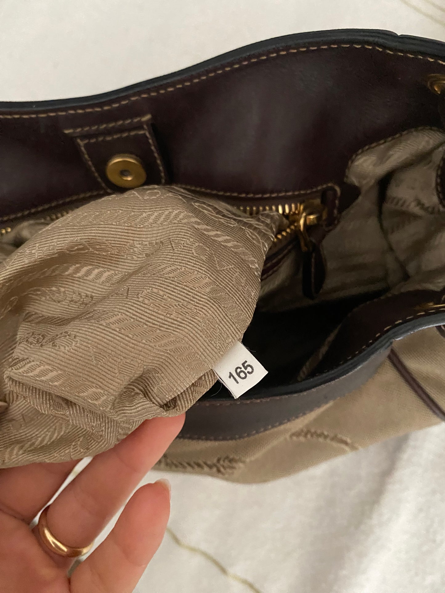 Prada hobo pocket
