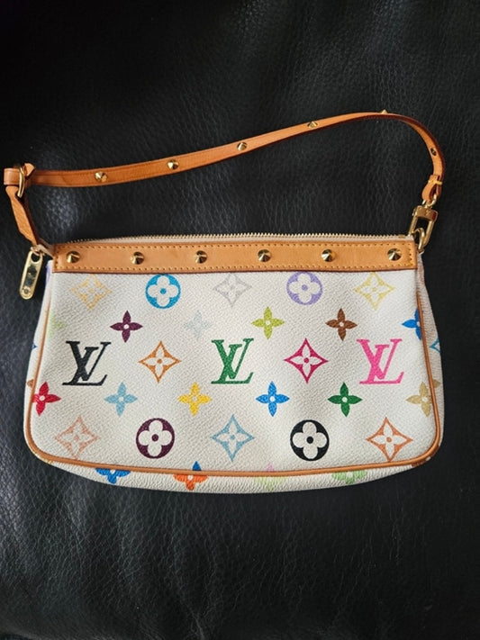 Louis Vuitton pochette accessoire multicolor