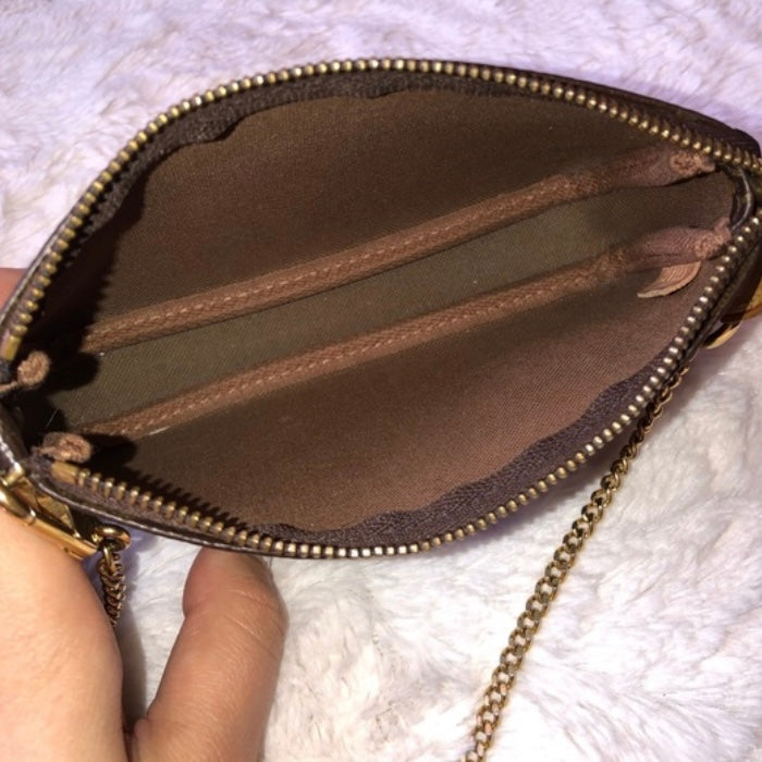 Louis Vuitton mini pochette accessoire monogram ottime condizioni