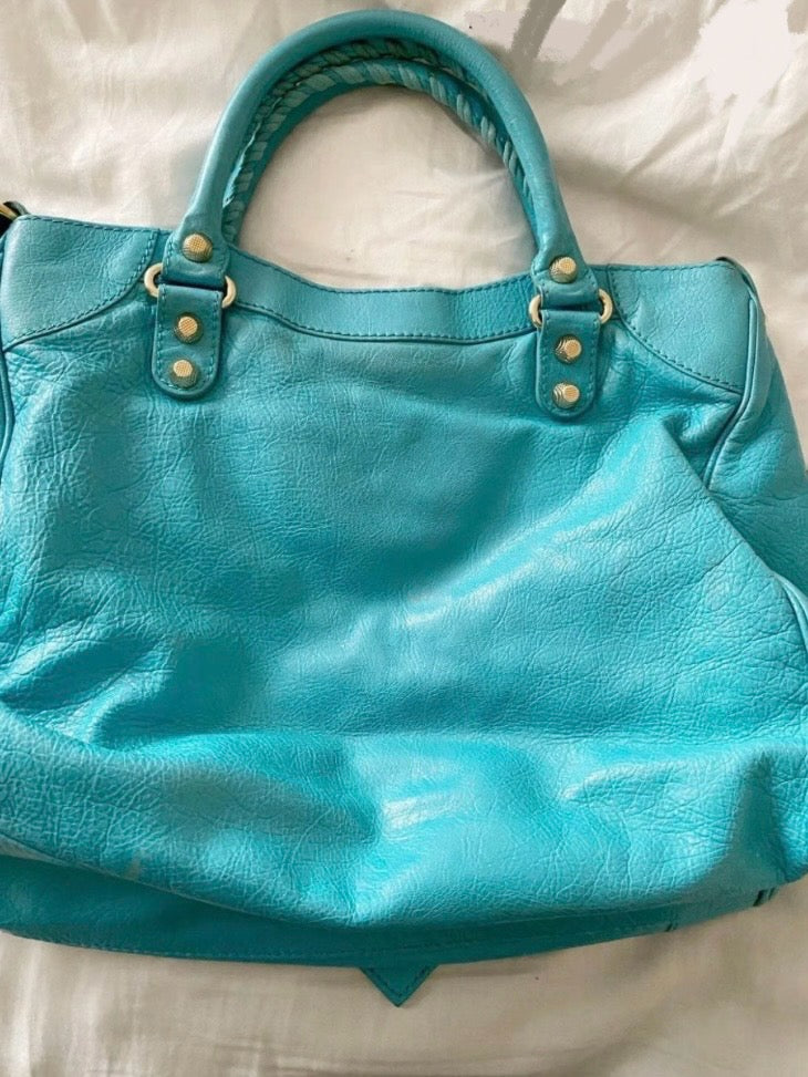 Balenciaga Velo bleu tropical s/s 2013