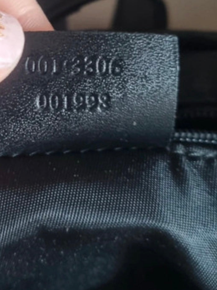 Gucci Jackie monogram nero hardware oro era Tom Ford
