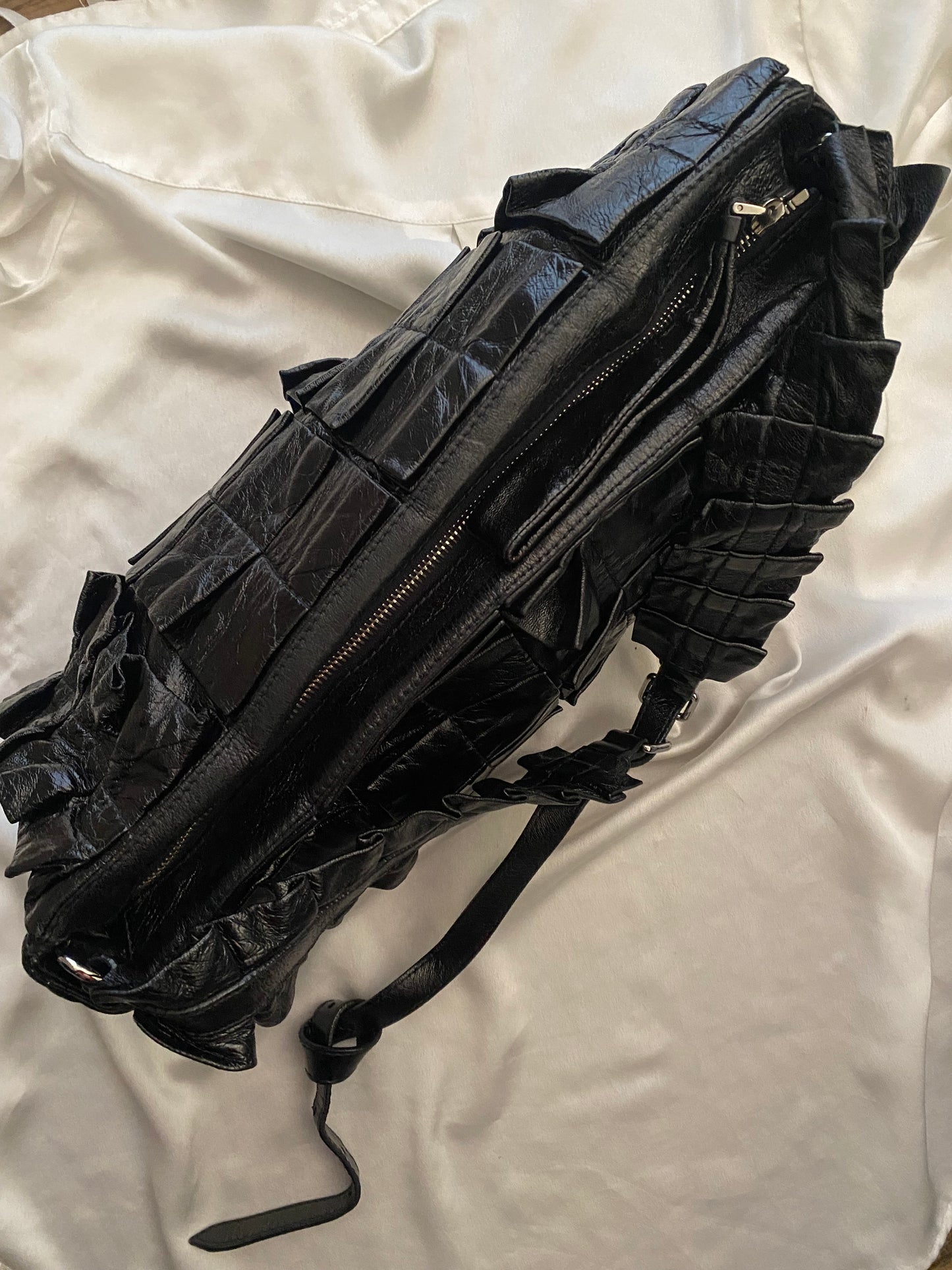 Miu miu wavy black bag