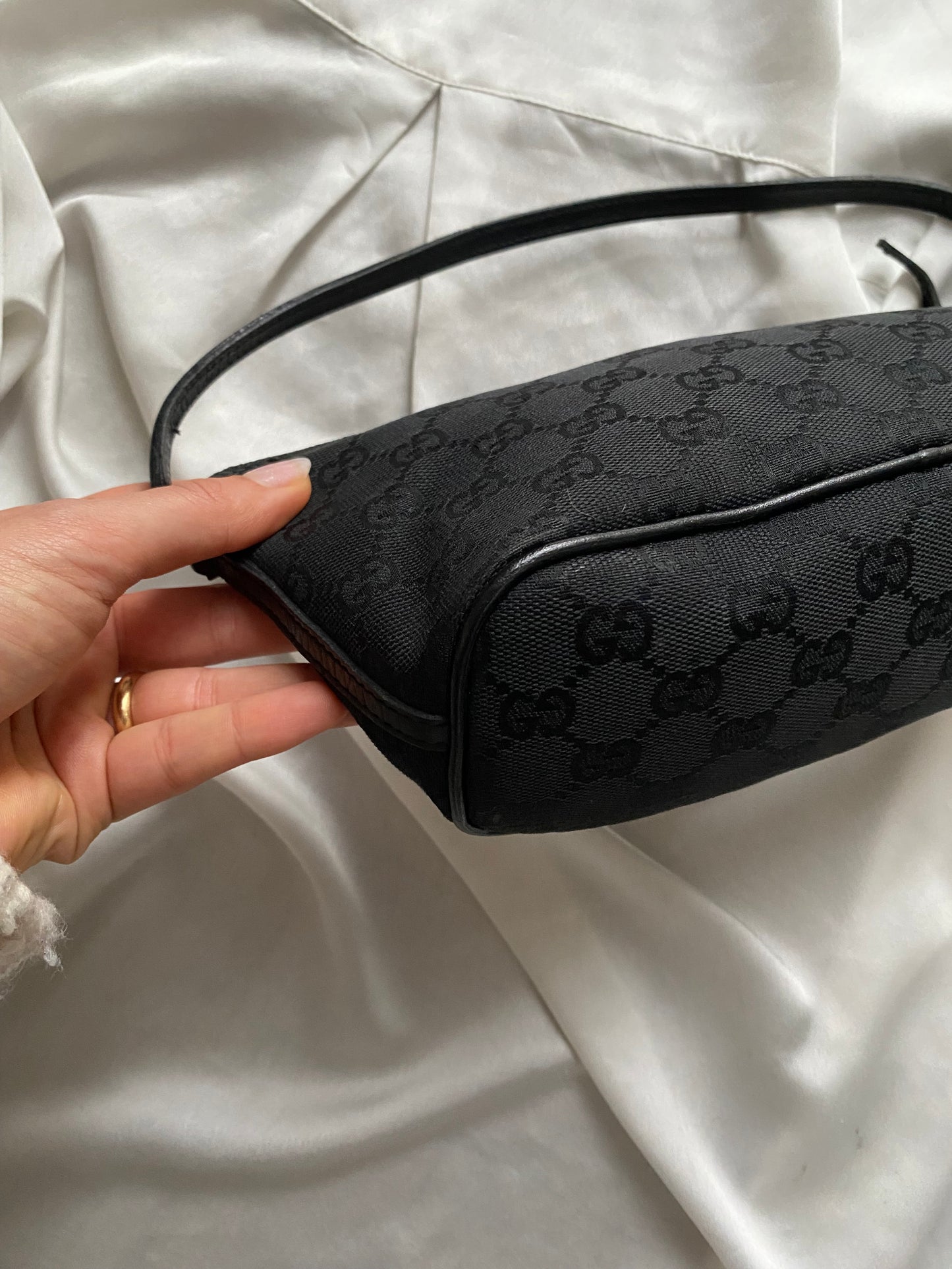 Gucci boat monogram nero