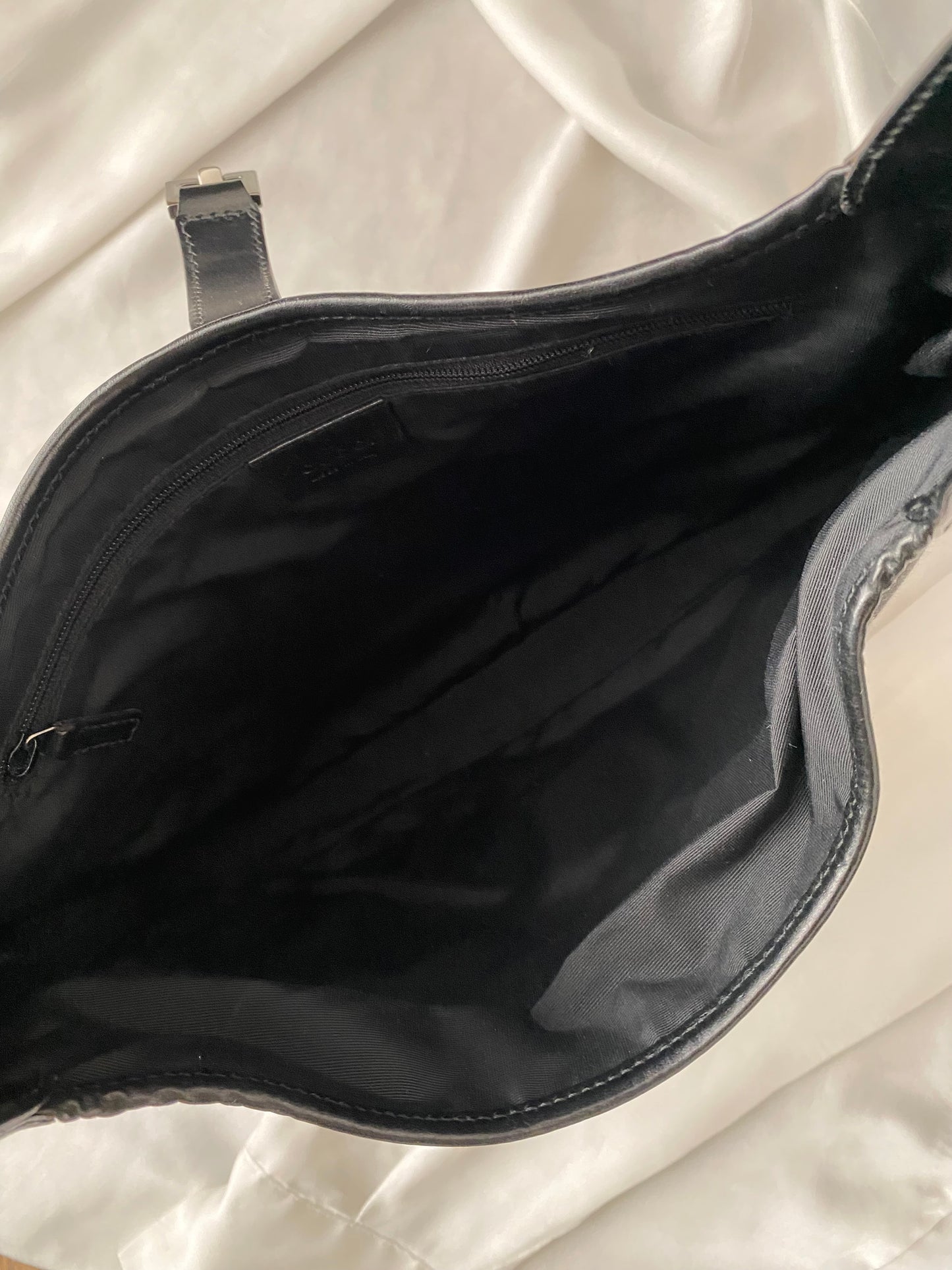 Gucci Jackie monogram denim grigio