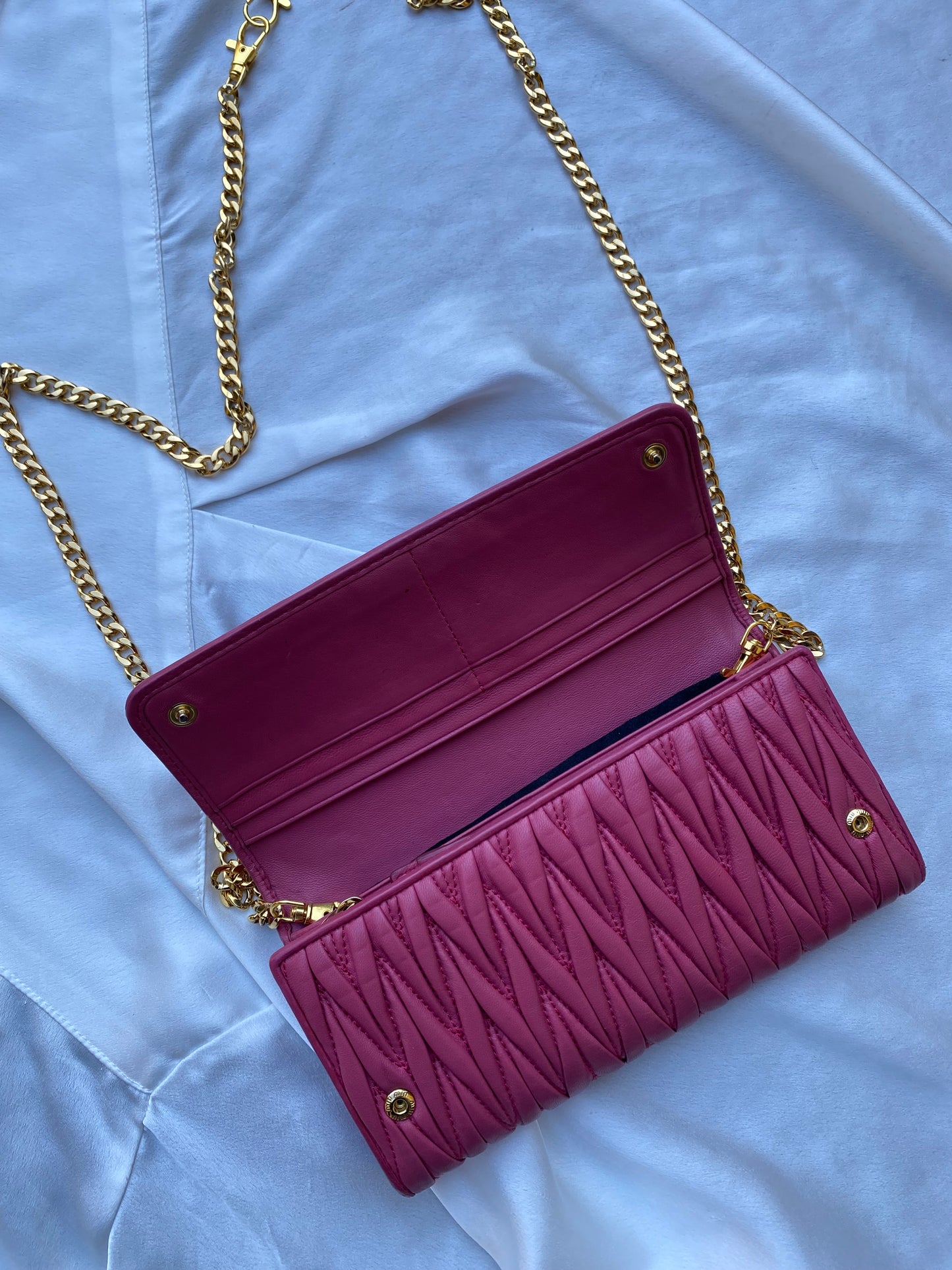 Miu miu pochette peonia