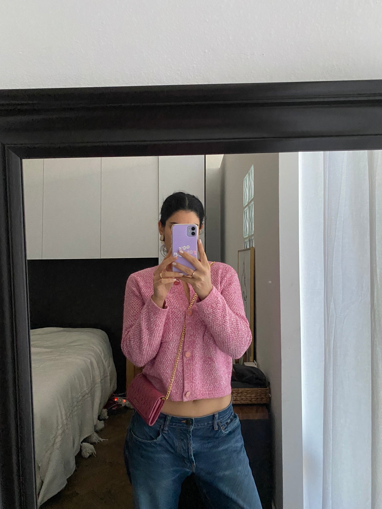 Miu miu pochette peonia