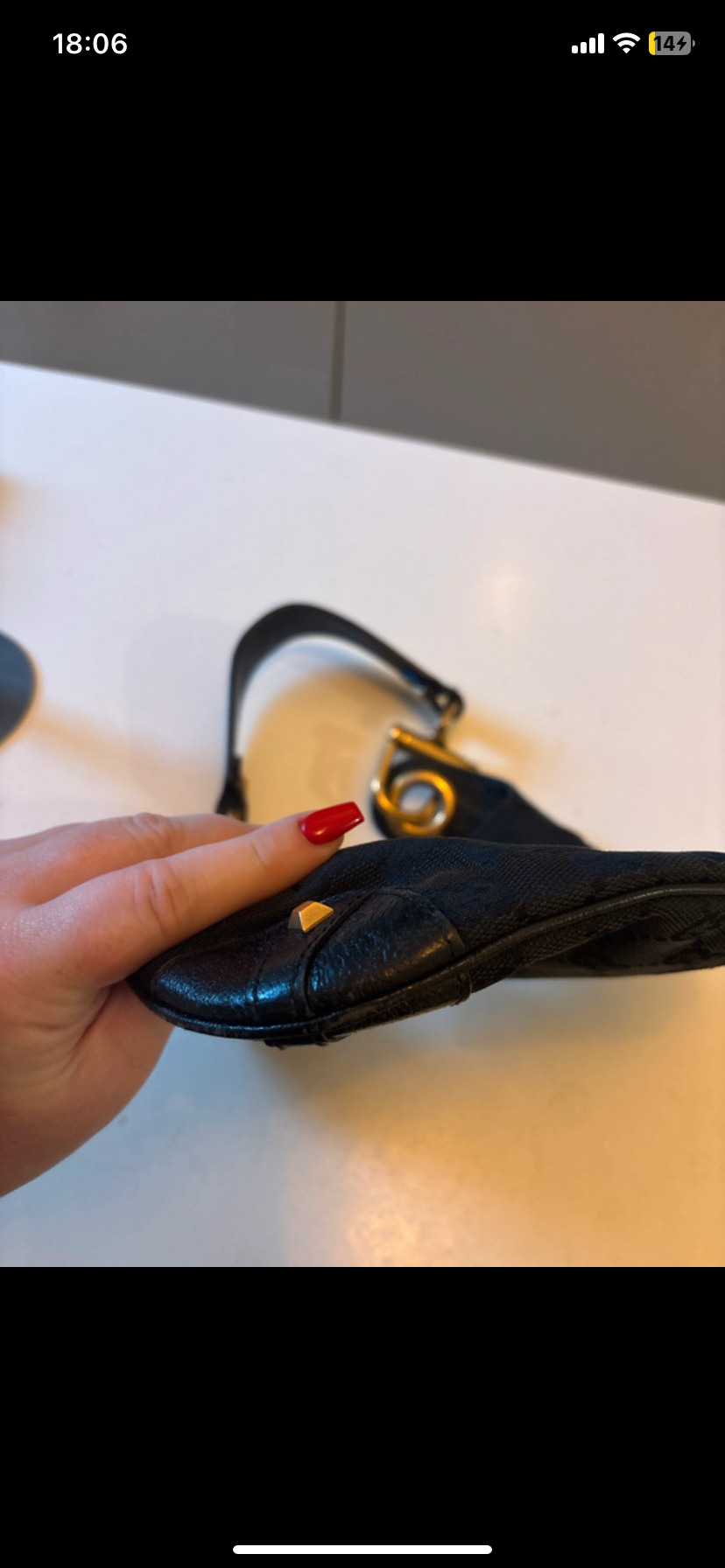 Gucci new Jackie mini era Frida Giannini monogram nero