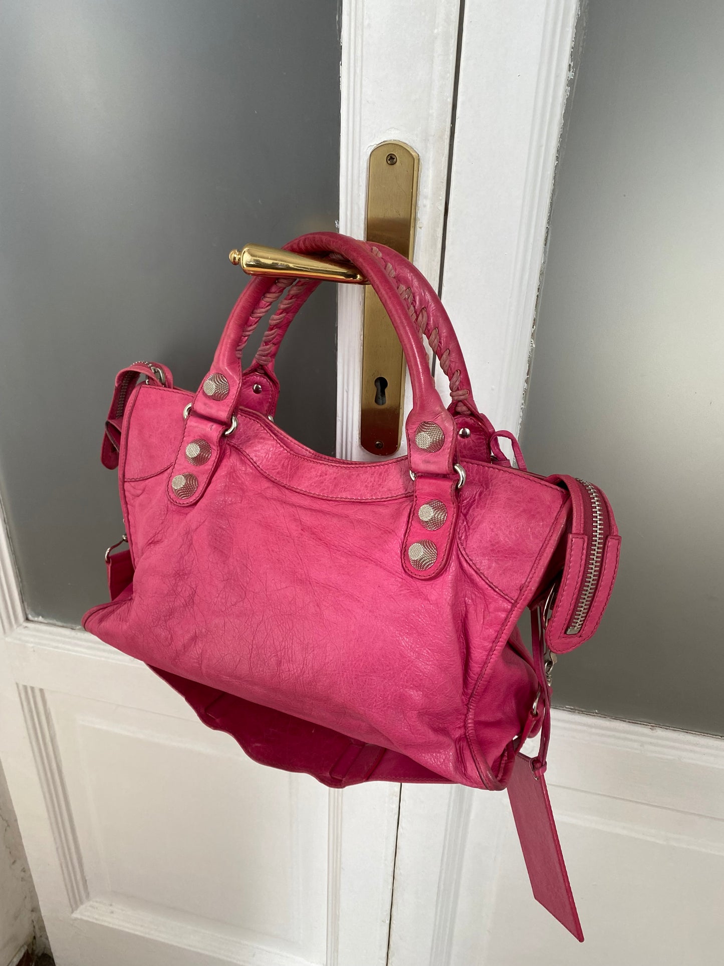 Balenciaga classic city rosa sorbet