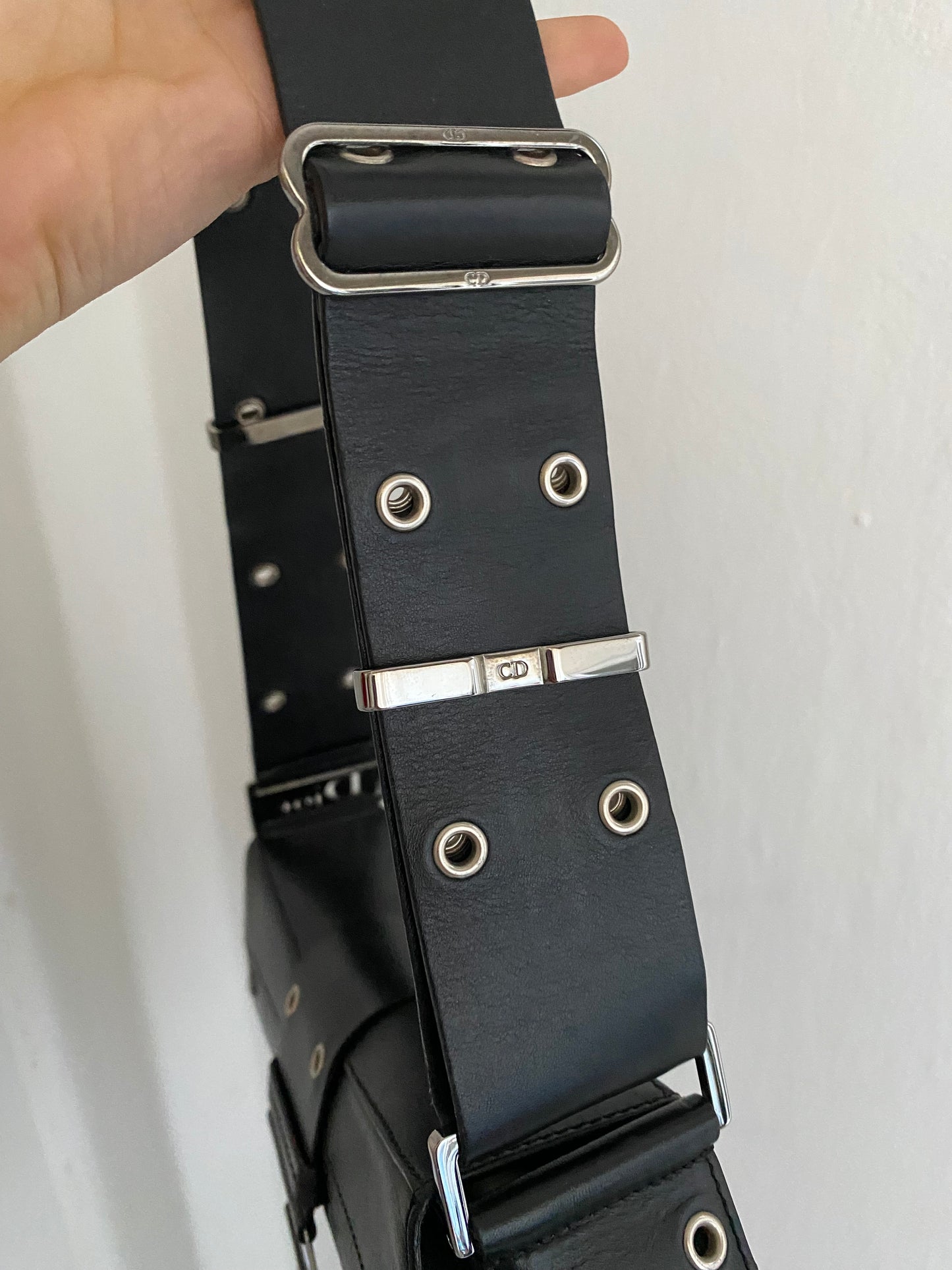 Dior columbus street chic pelle nera