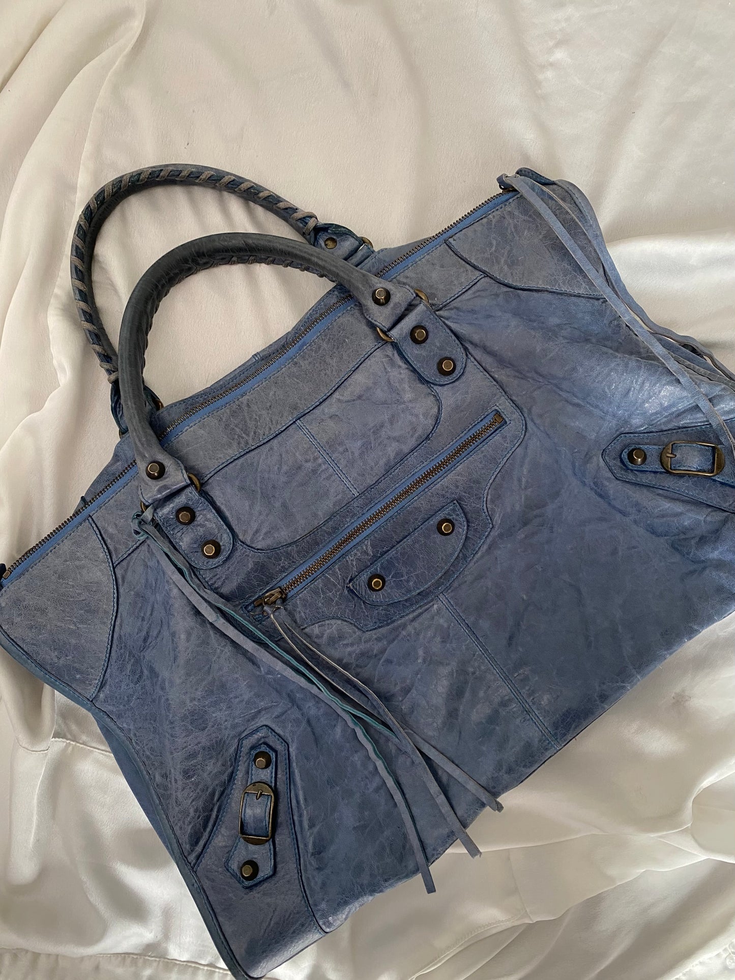 Balenciaga Work cornflower s/s 2006 giant classic hw
