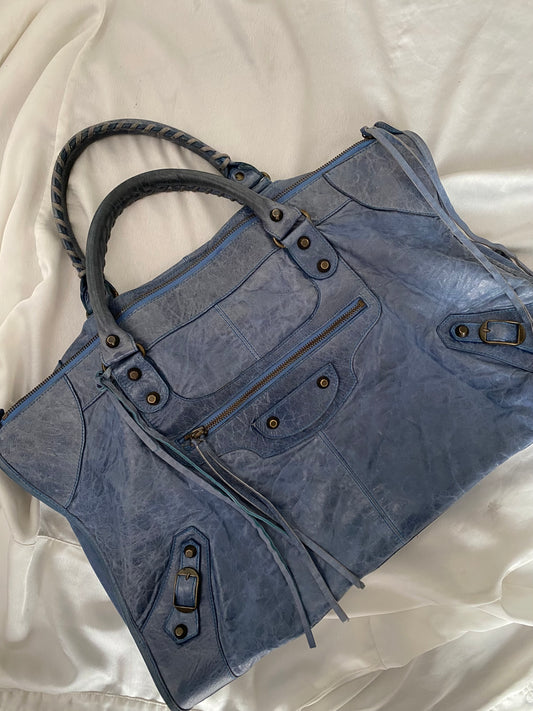 Balenciaga Work cornflower s/s 2006 giant classic hw