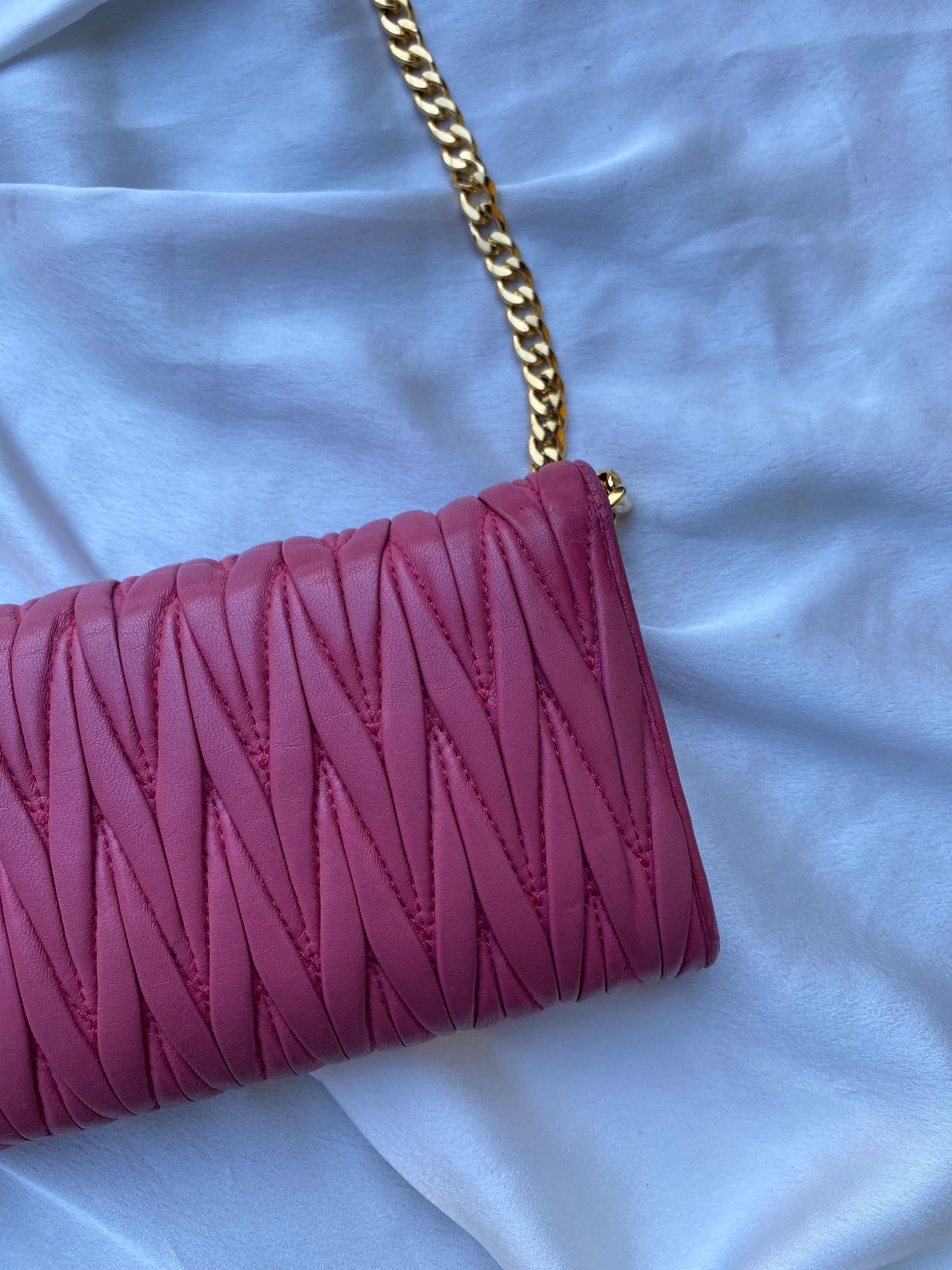 Miu miu pochette peonia