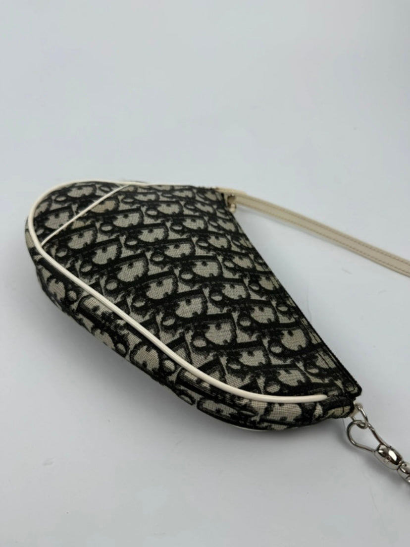 Dior mini saddle monogram