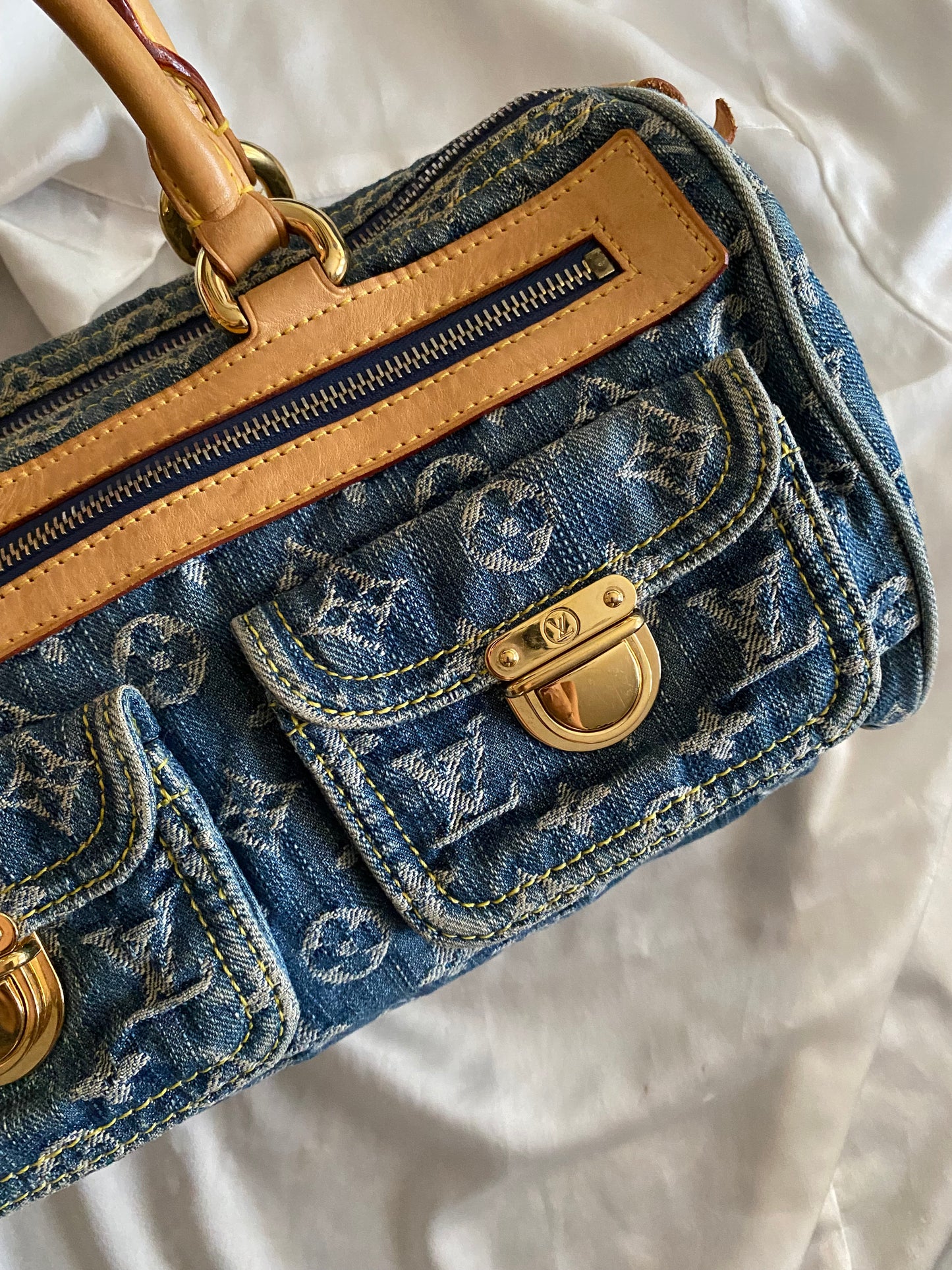 Louis Vuitton Neo Speedy Denim