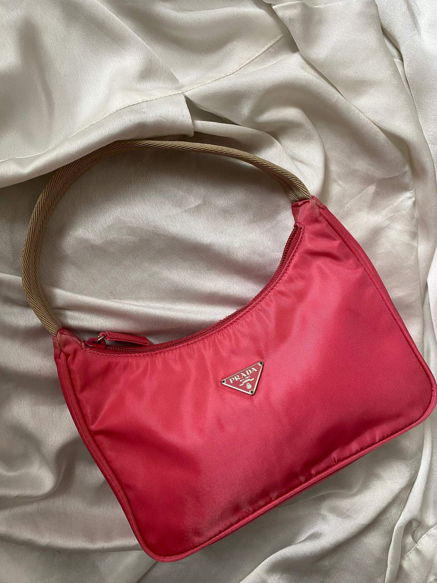 Prada hobo 2000 Barbie pink