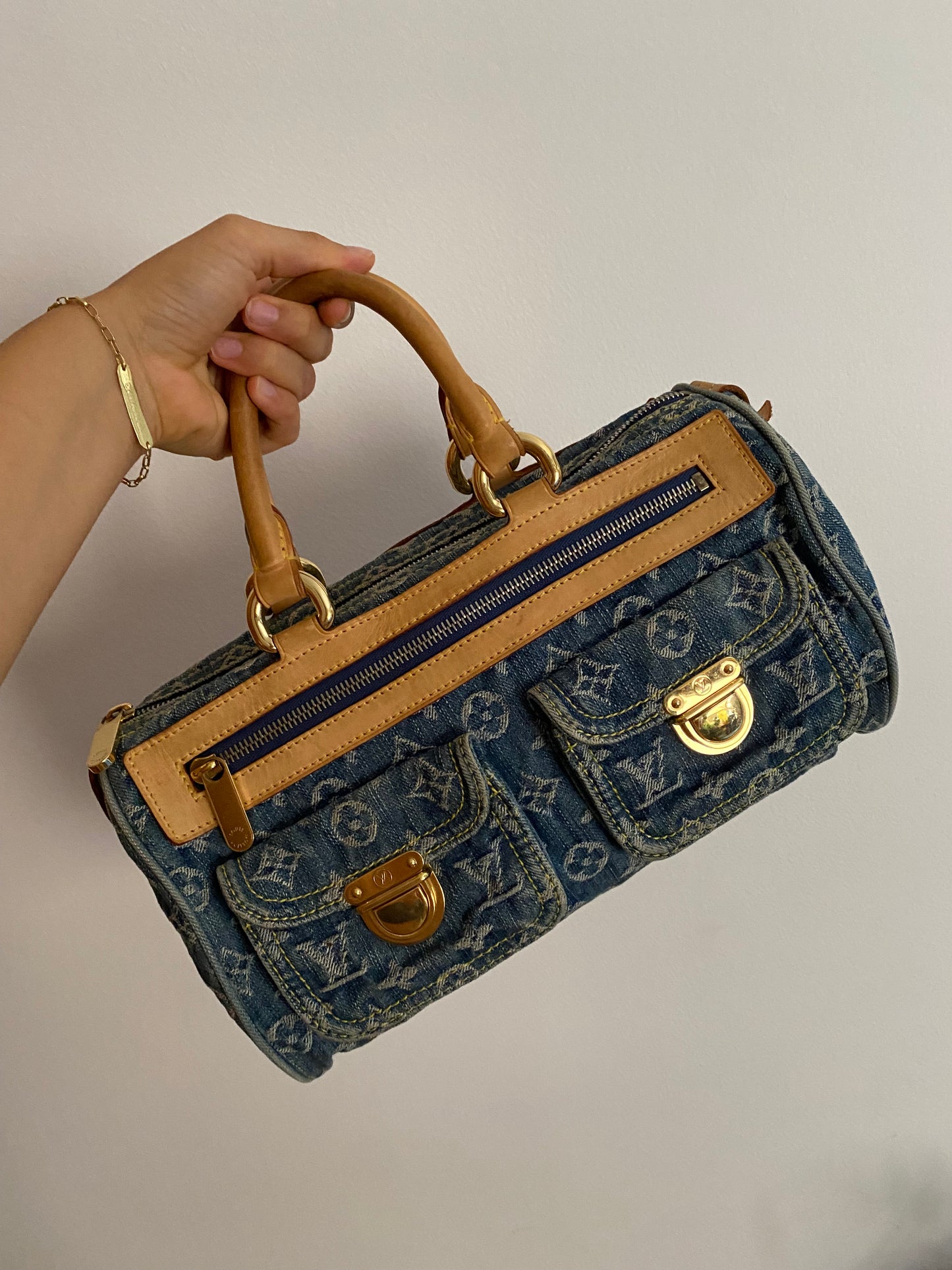 Louis Vuitton Neo Speedy Denim