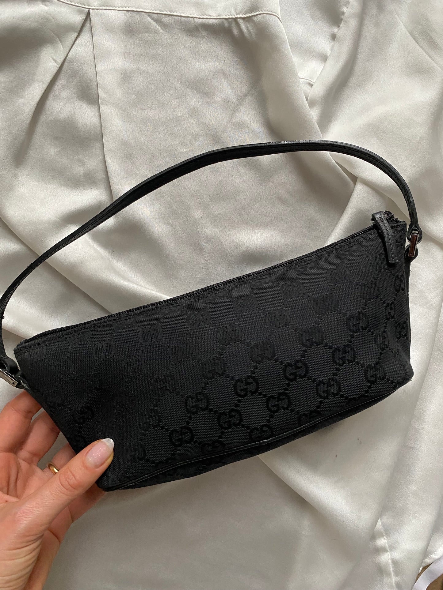 Gucci boat monogram nero