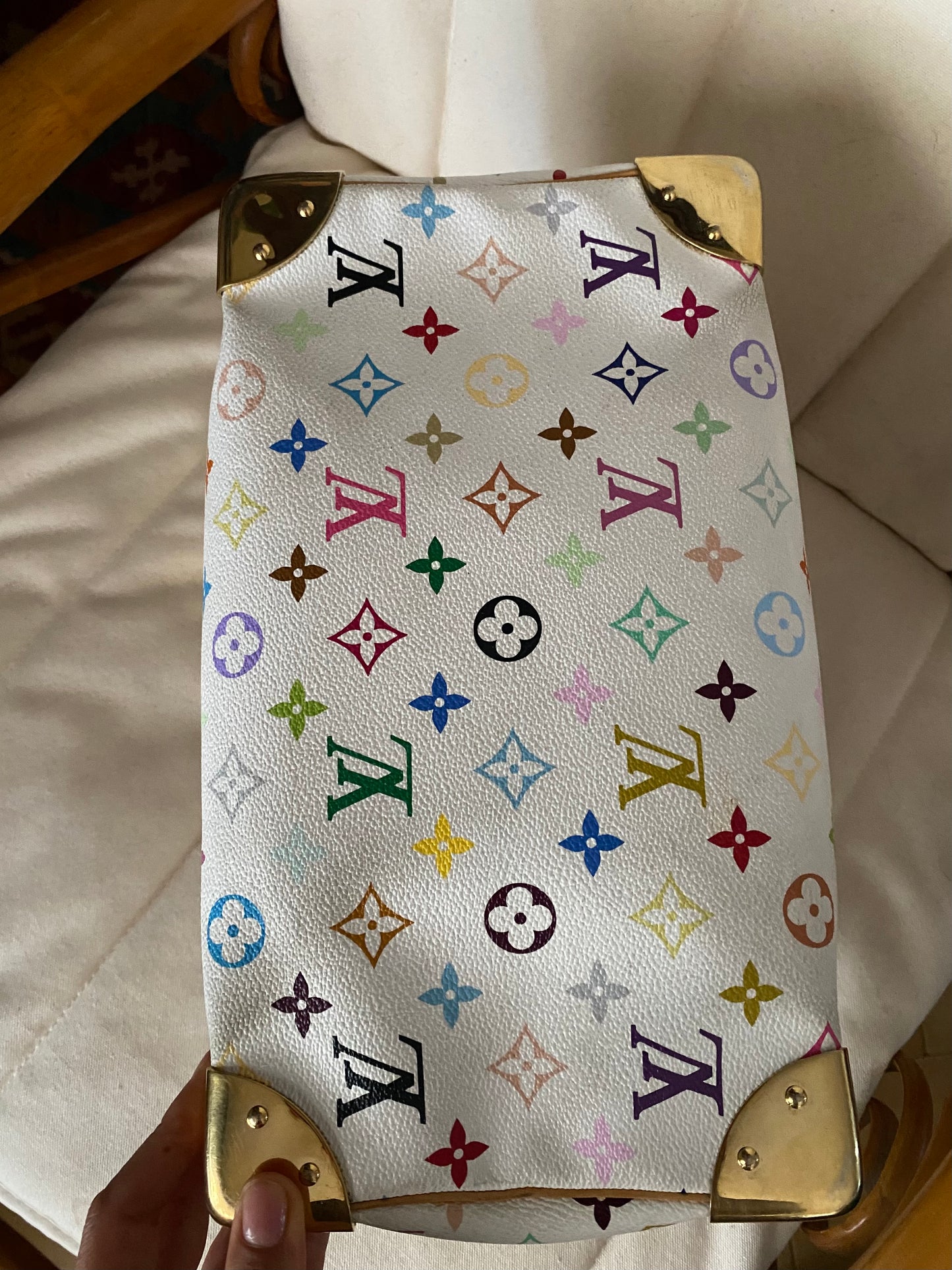 Louis Vuitton multicolor speedy 30 edizione limitata Takashi Murakami