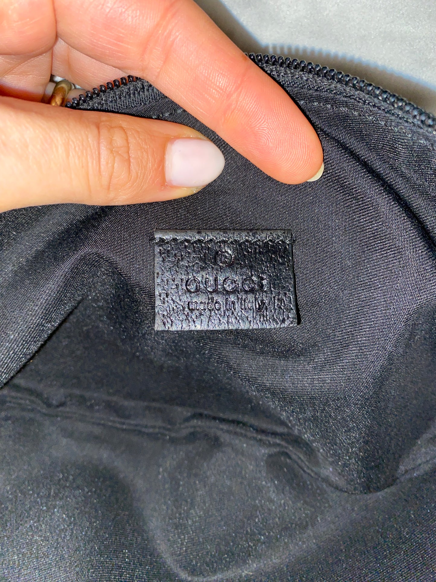 Gucci pretty boat monogram nero