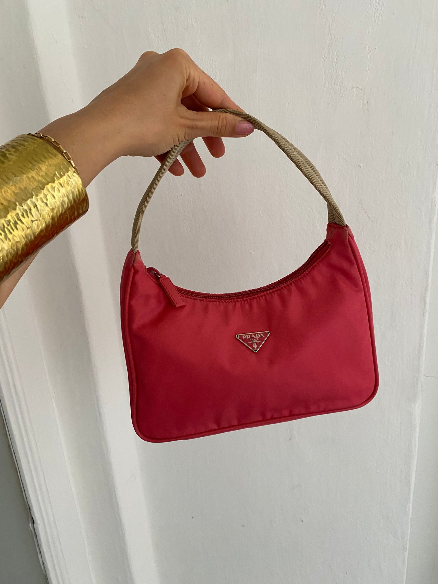 Prada hobo 2000 Barbie pink