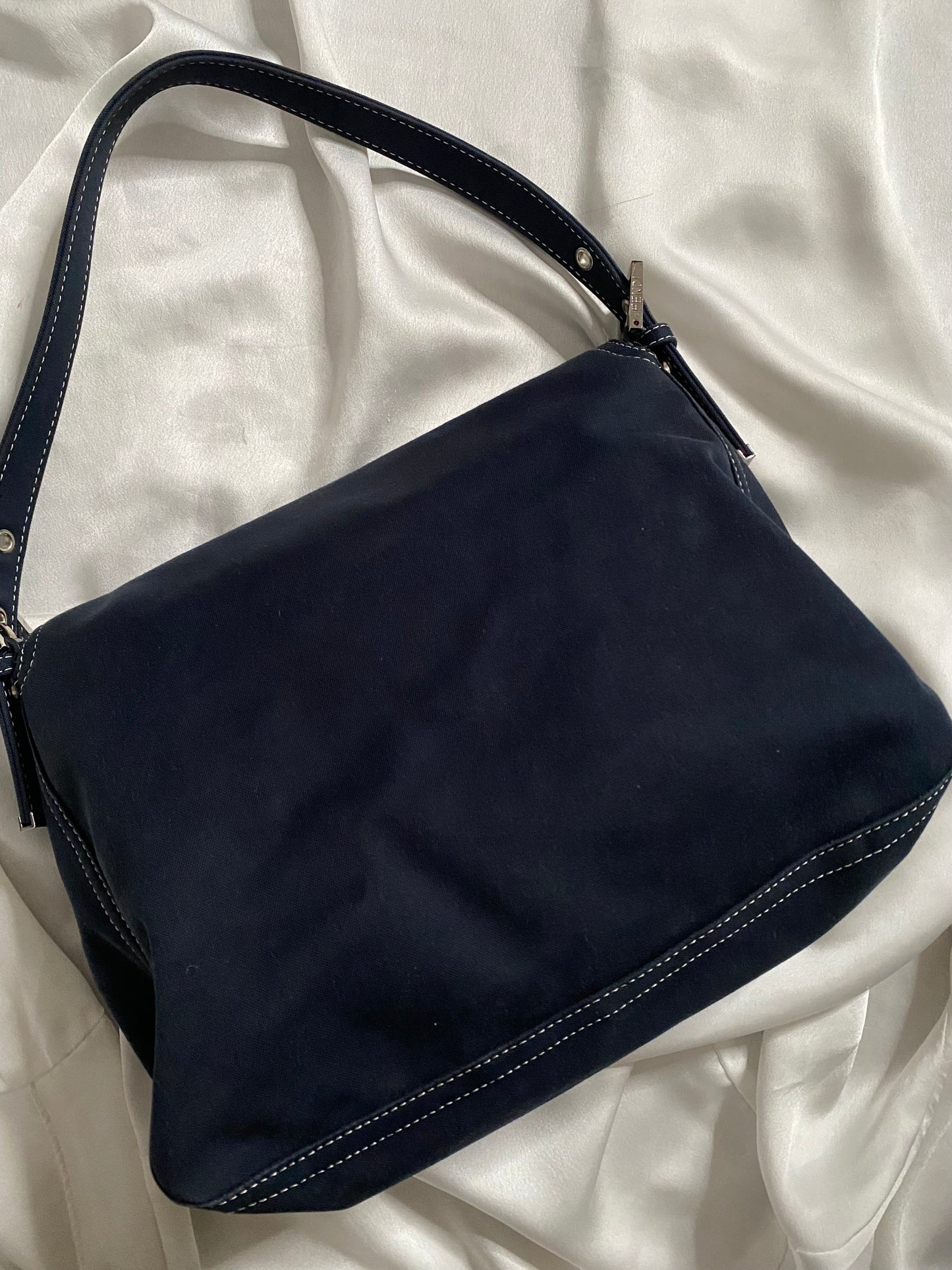Fendi mamma baguette denim