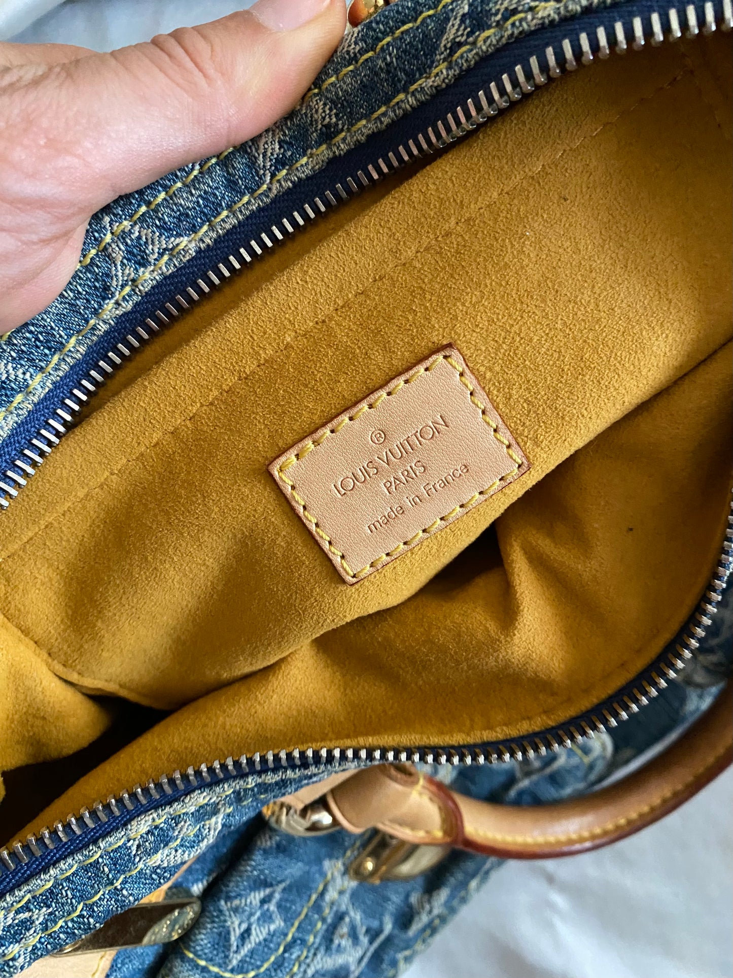 Louis Vuitton Neo Speedy Denim