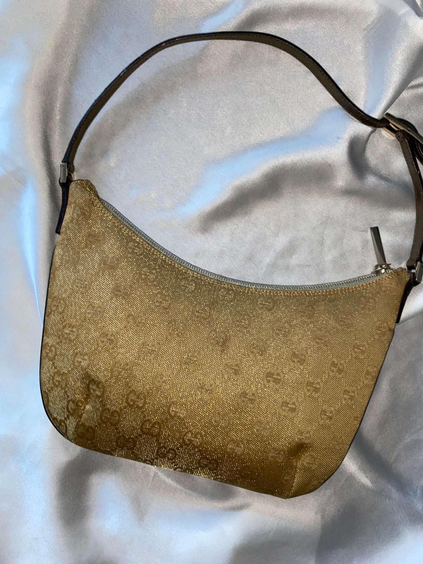 Gucci half moon gold
