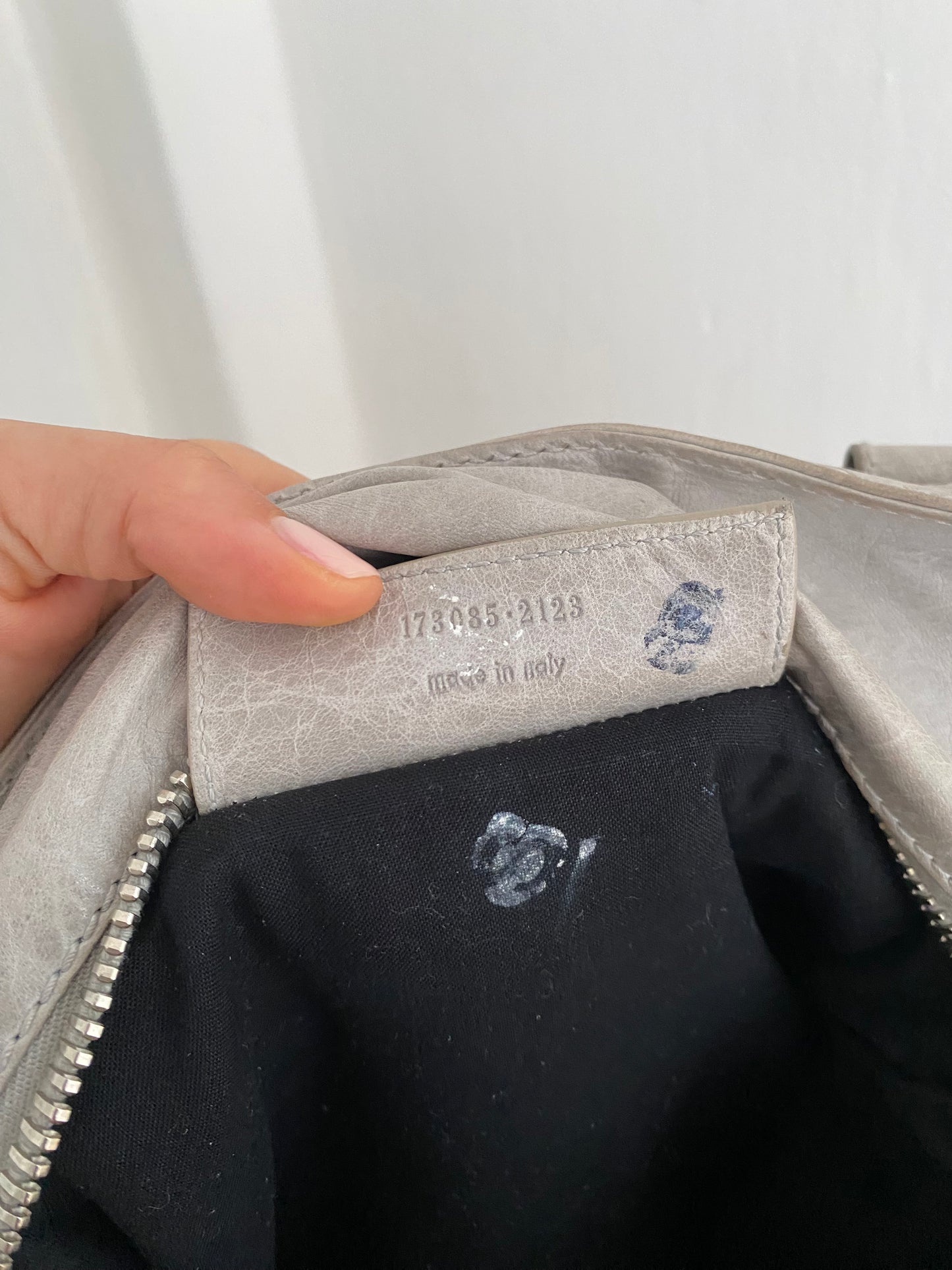 Balenciaga the brief grey