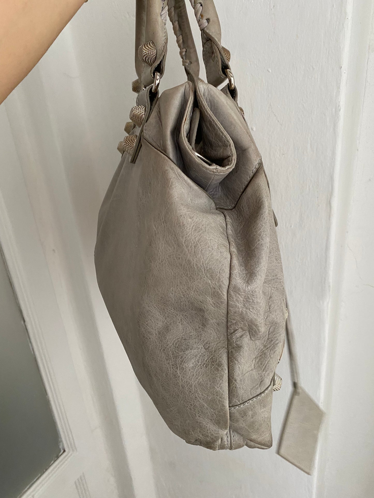 Balenciaga the brief grey