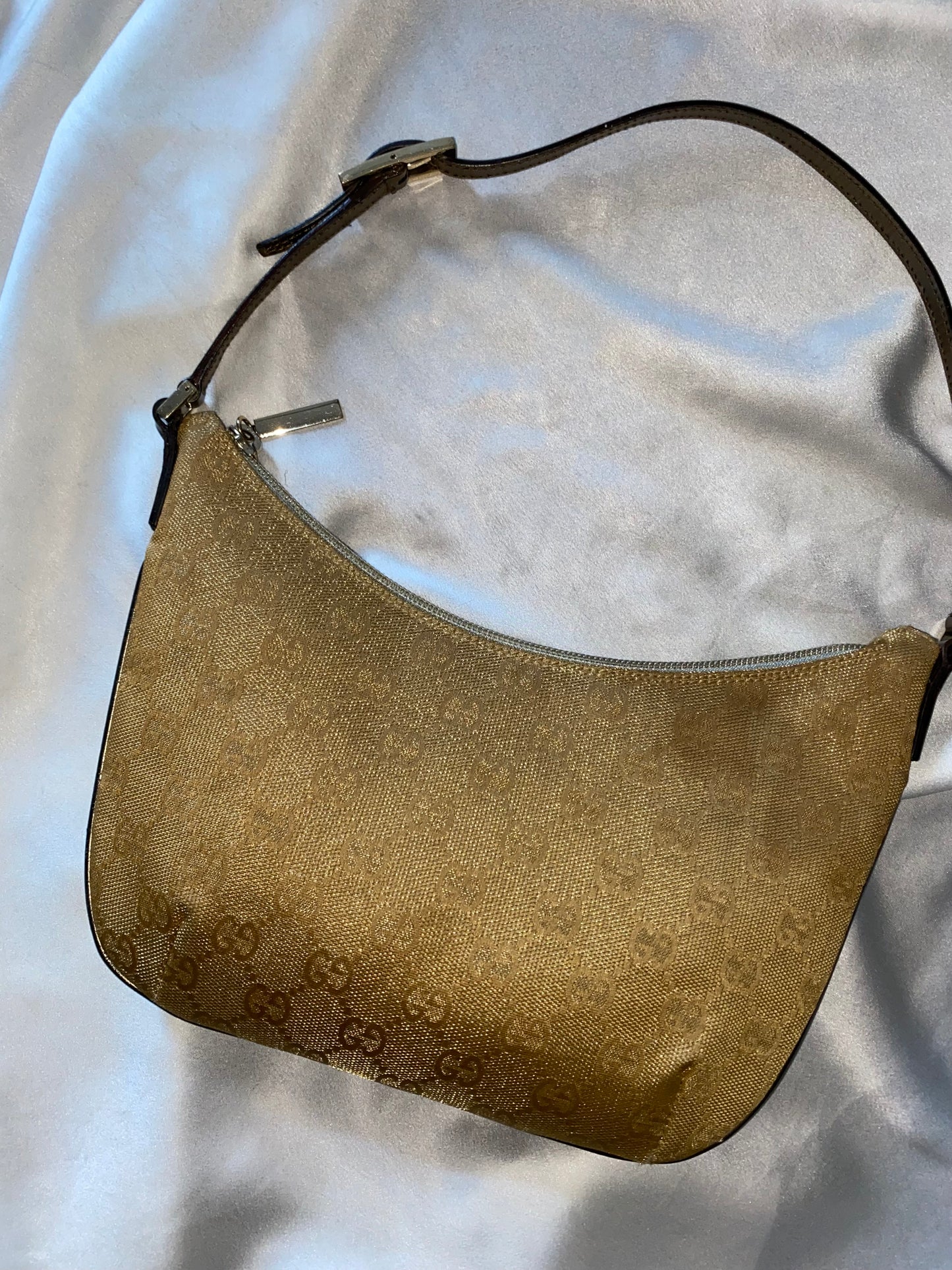 Gucci half moon gold