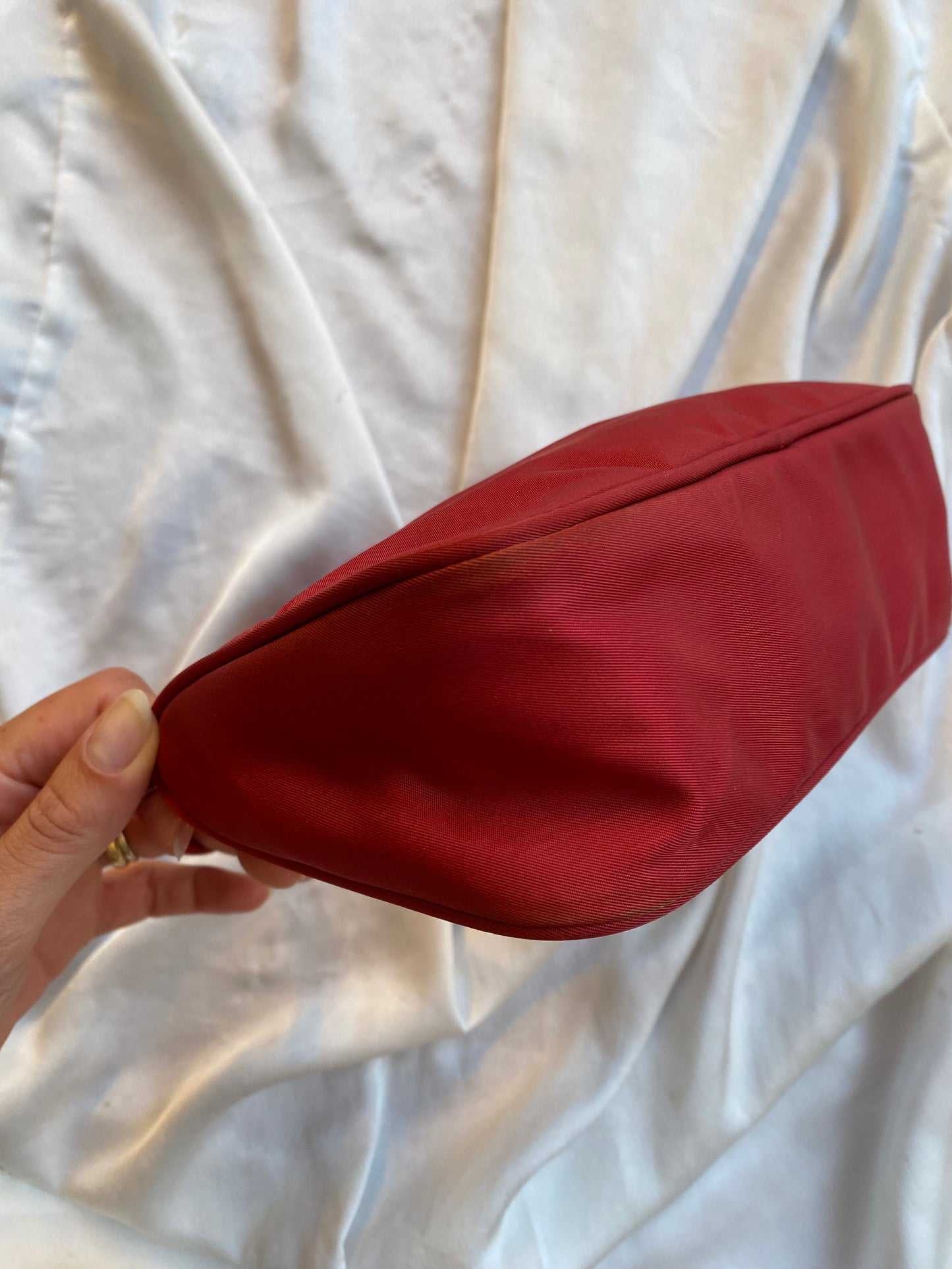 Prada hobo 2002 red