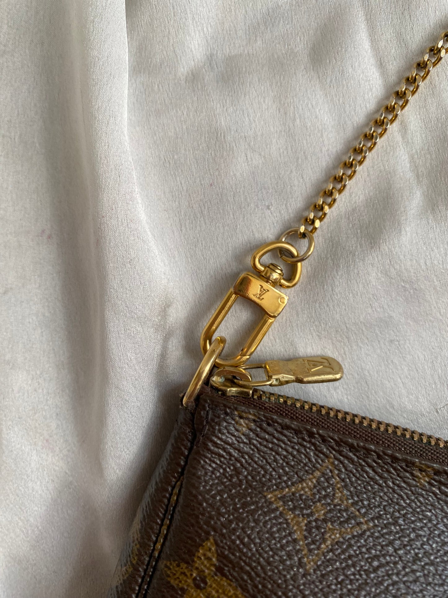 Louis Vuitton mini pochette accessoire monogram