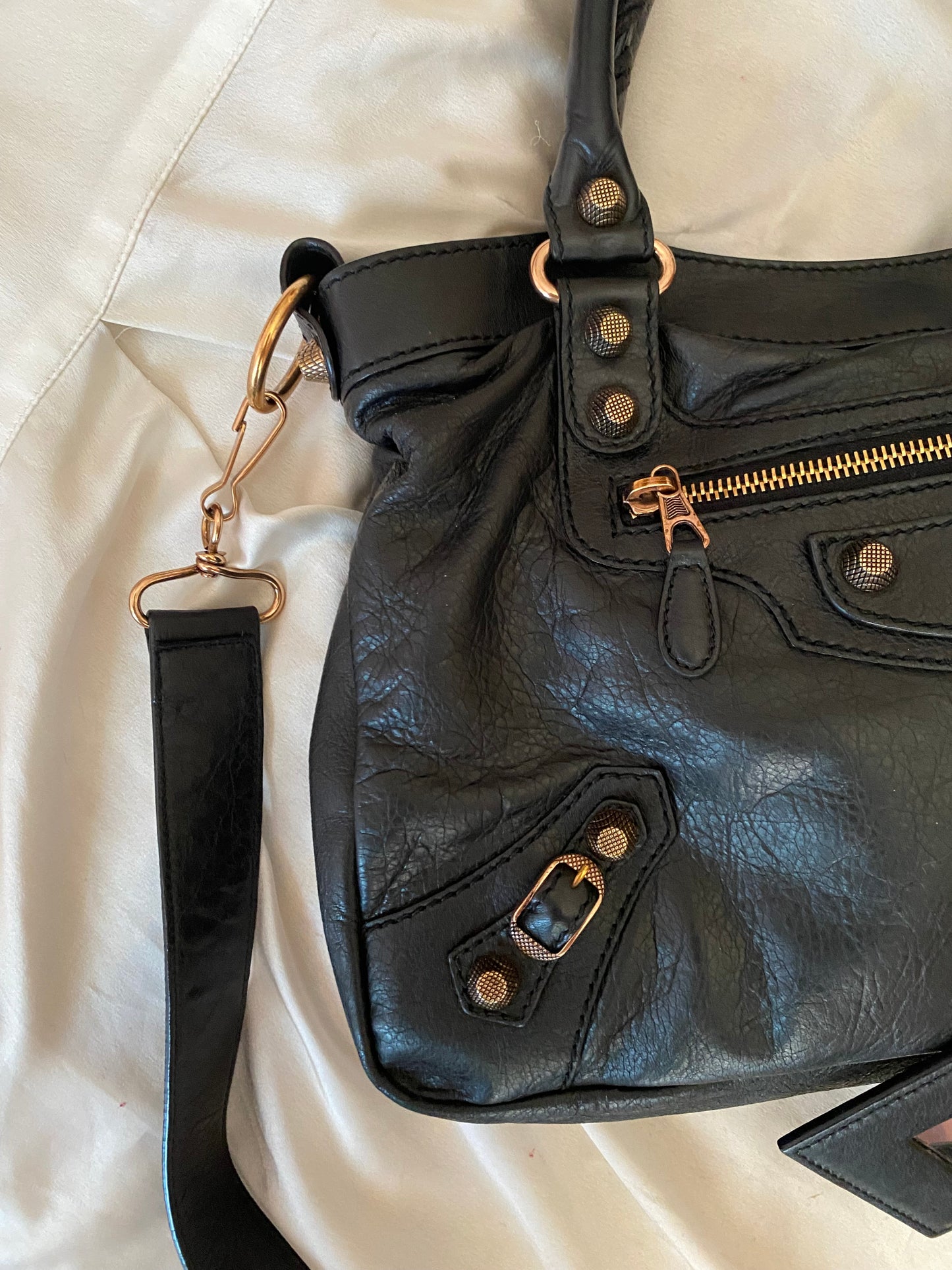 Balenciaga town black